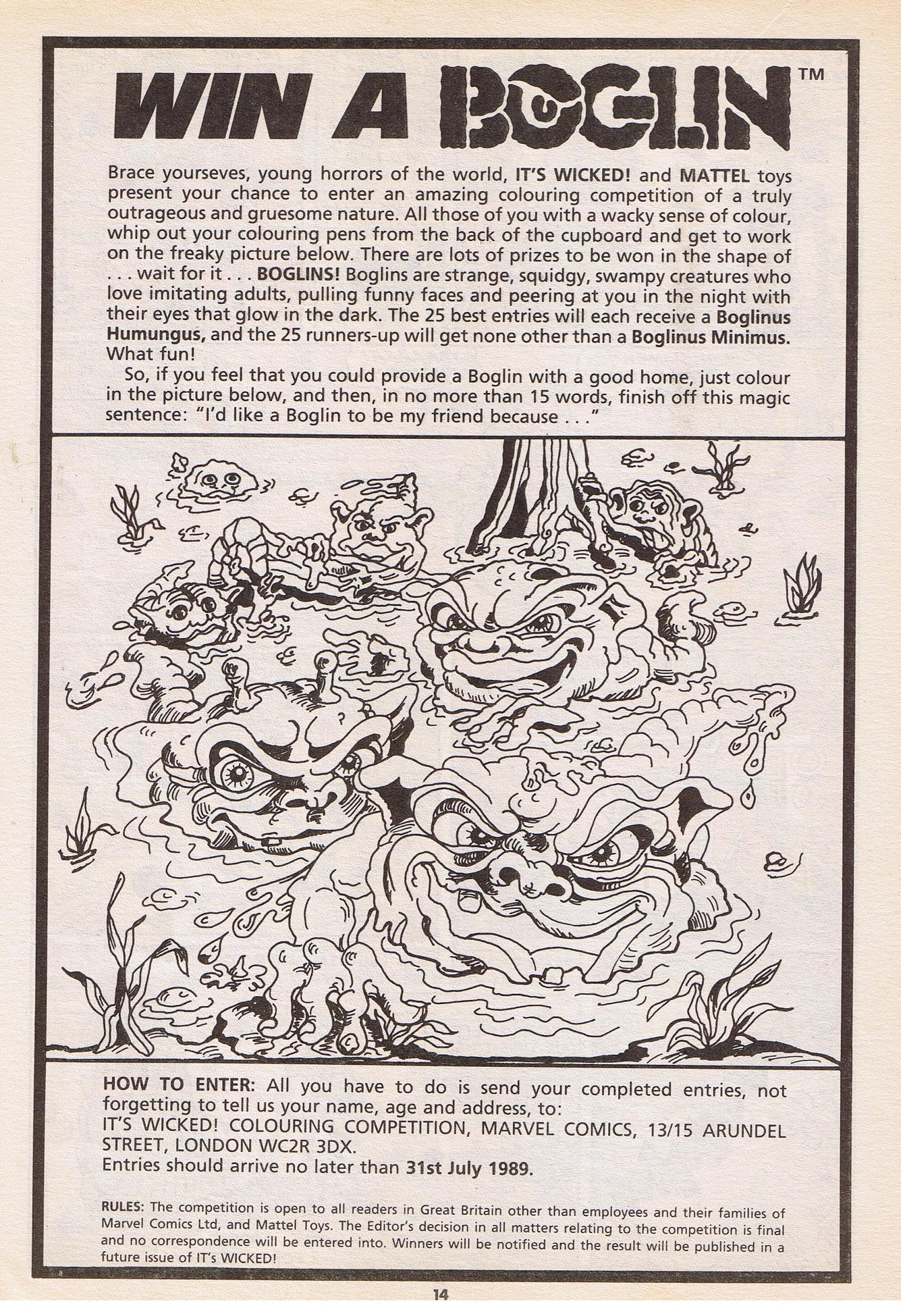 Read online It's Wicked! comic -  Issue #10 - 14