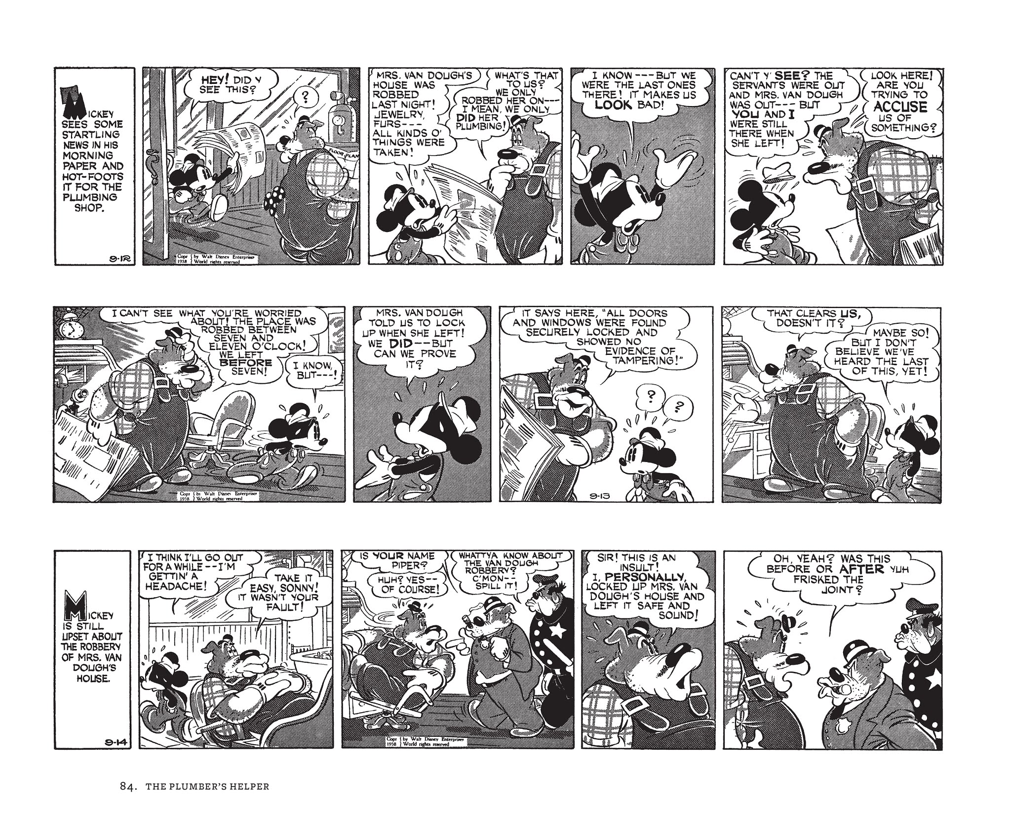 Read online Walt Disney's Mickey Mouse by Floyd Gottfredson comic -  Issue # TPB 5 (Part 1) - 84