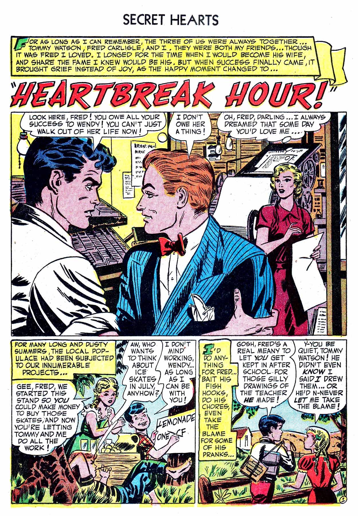 Read online Secret Hearts comic -  Issue #8 - 18