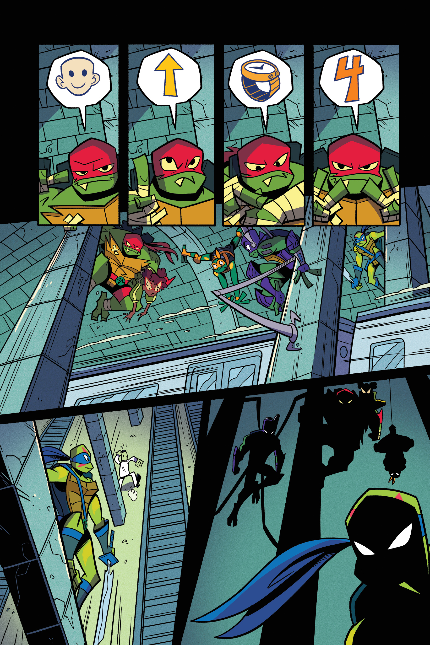 Read online Rise of the Teenage Mutant Ninja Turtles: Sound Off! comic -  Issue # _TPB - 64