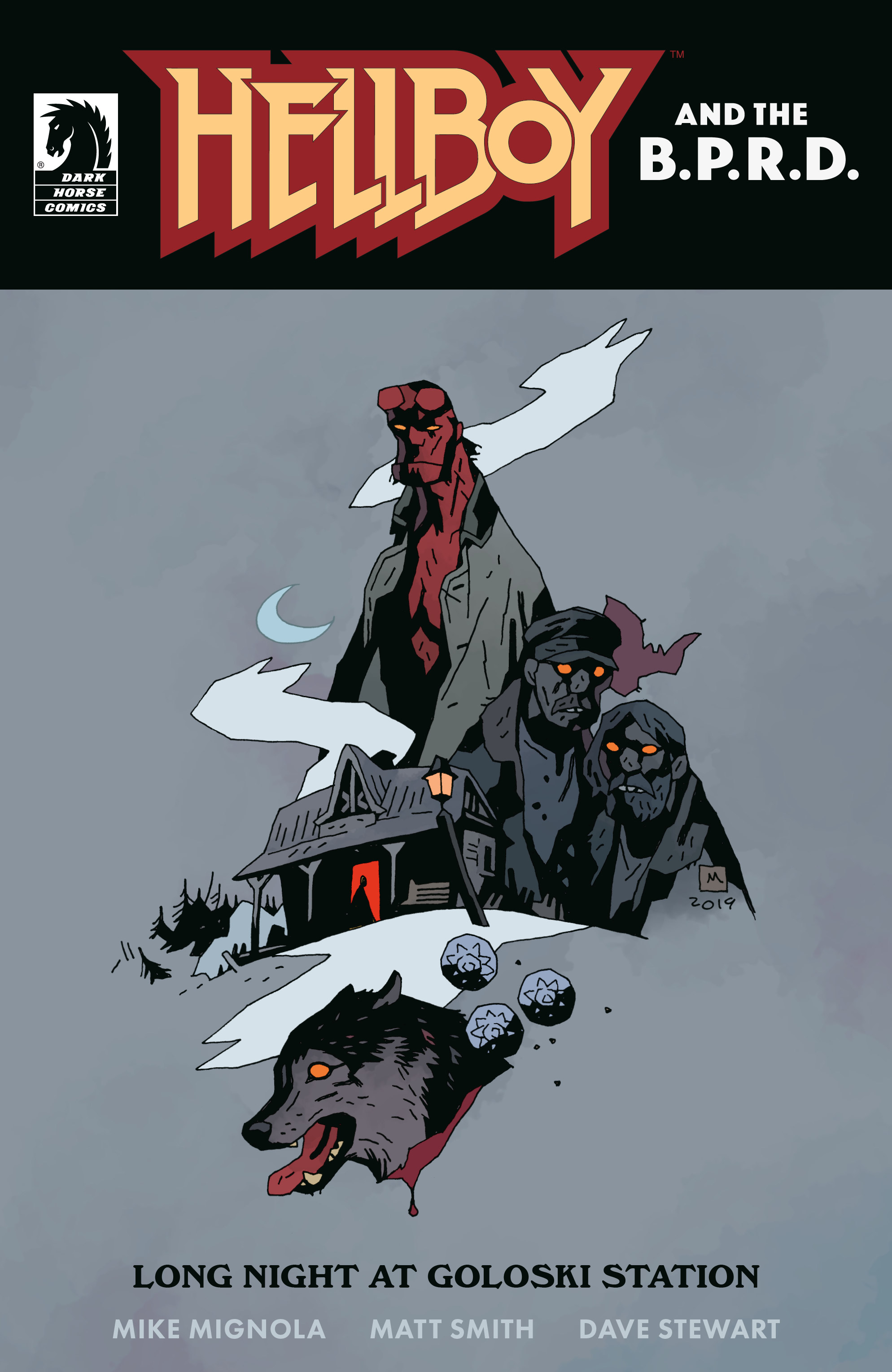 Read online Hellboy and the B.P.R.D.: Long Night at Goloski Station comic -  Issue # Full - 1