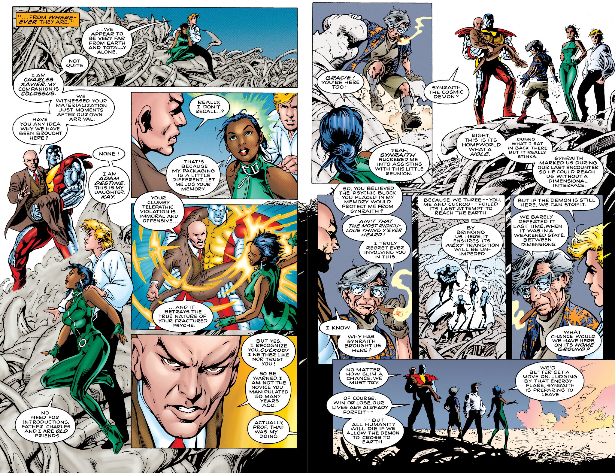Read online X-Men: The Road to Onslaught comic -  Issue # TPB 2 - 62