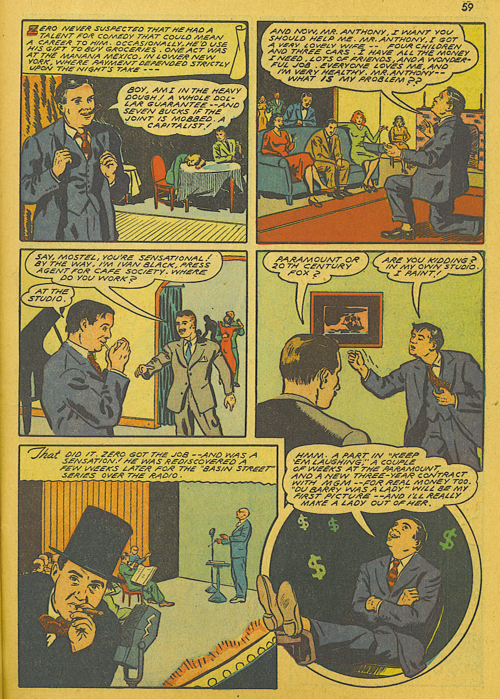 Read online Super-Magician Comics comic -  Issue #10 - 59