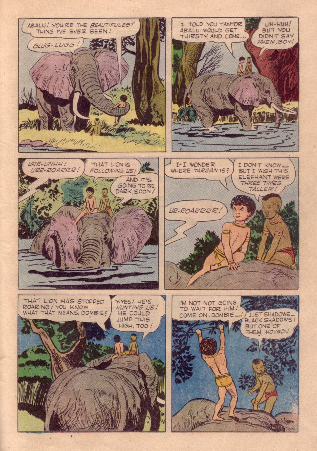 Read online Tarzan (1948) comic -  Issue #98 - 23