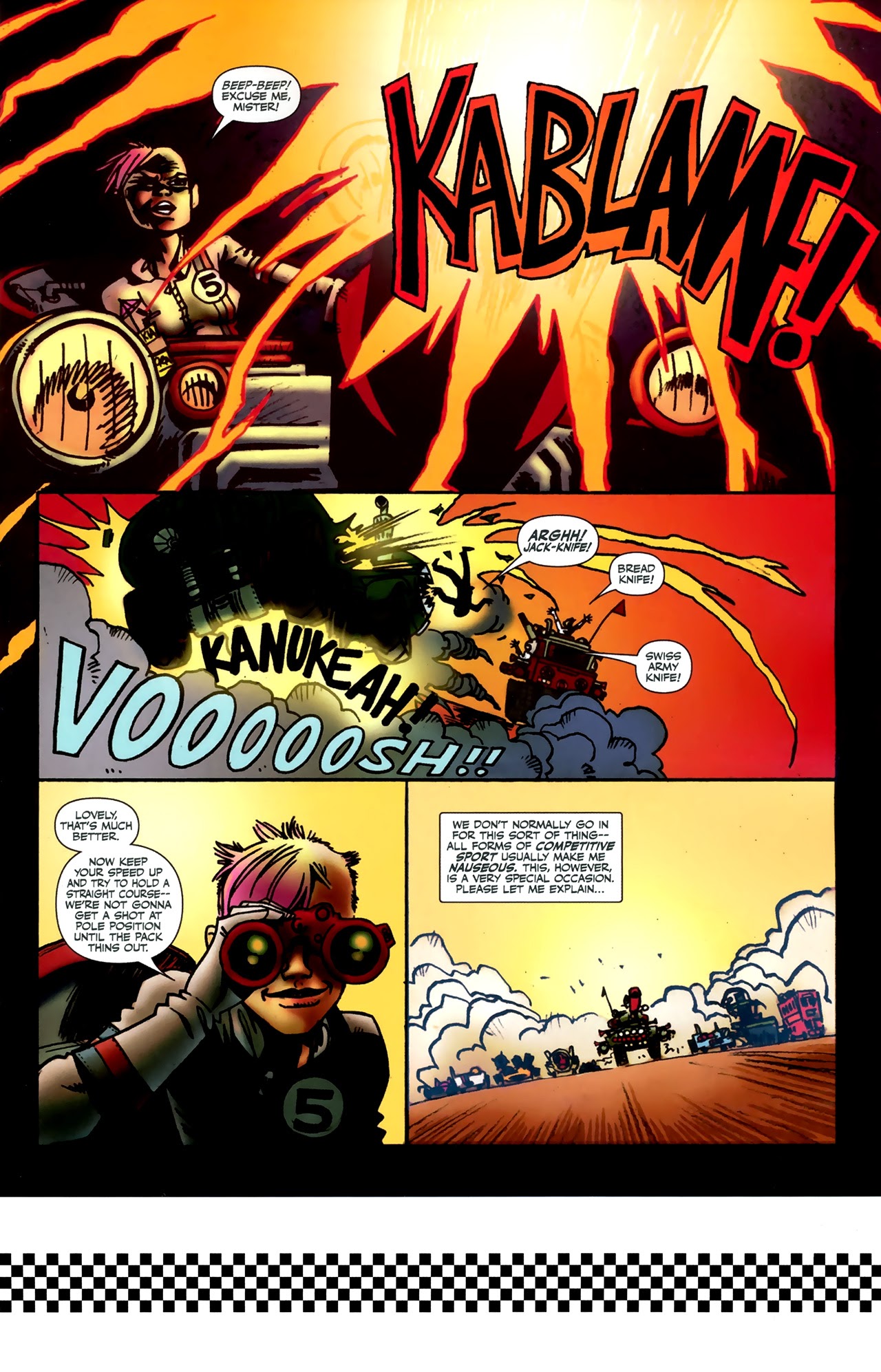 Read online Tank Girl: Skidmarks comic -  Issue #1 - 6