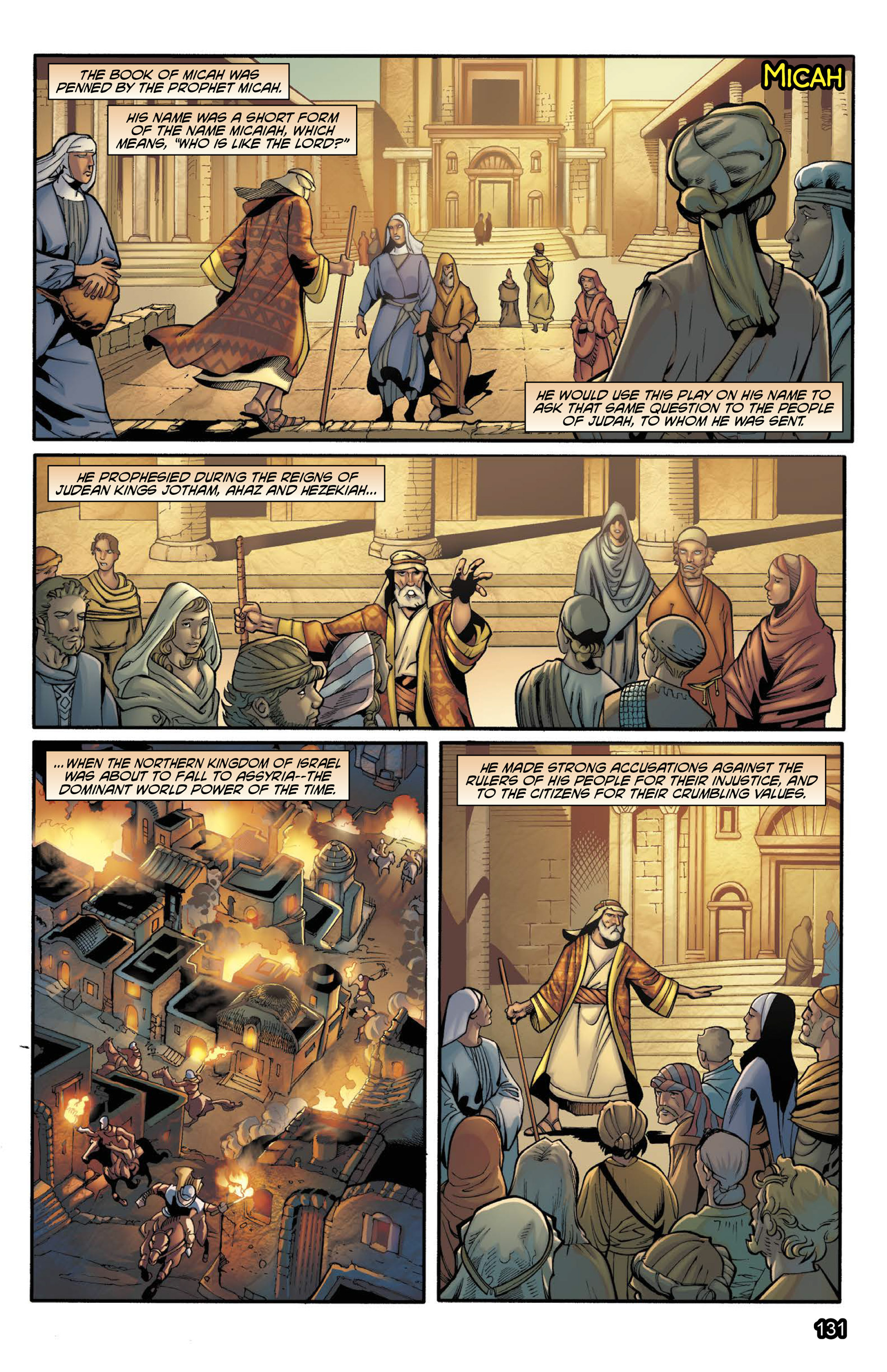 Read online The Kingstone Bible comic -  Issue #8 - 128