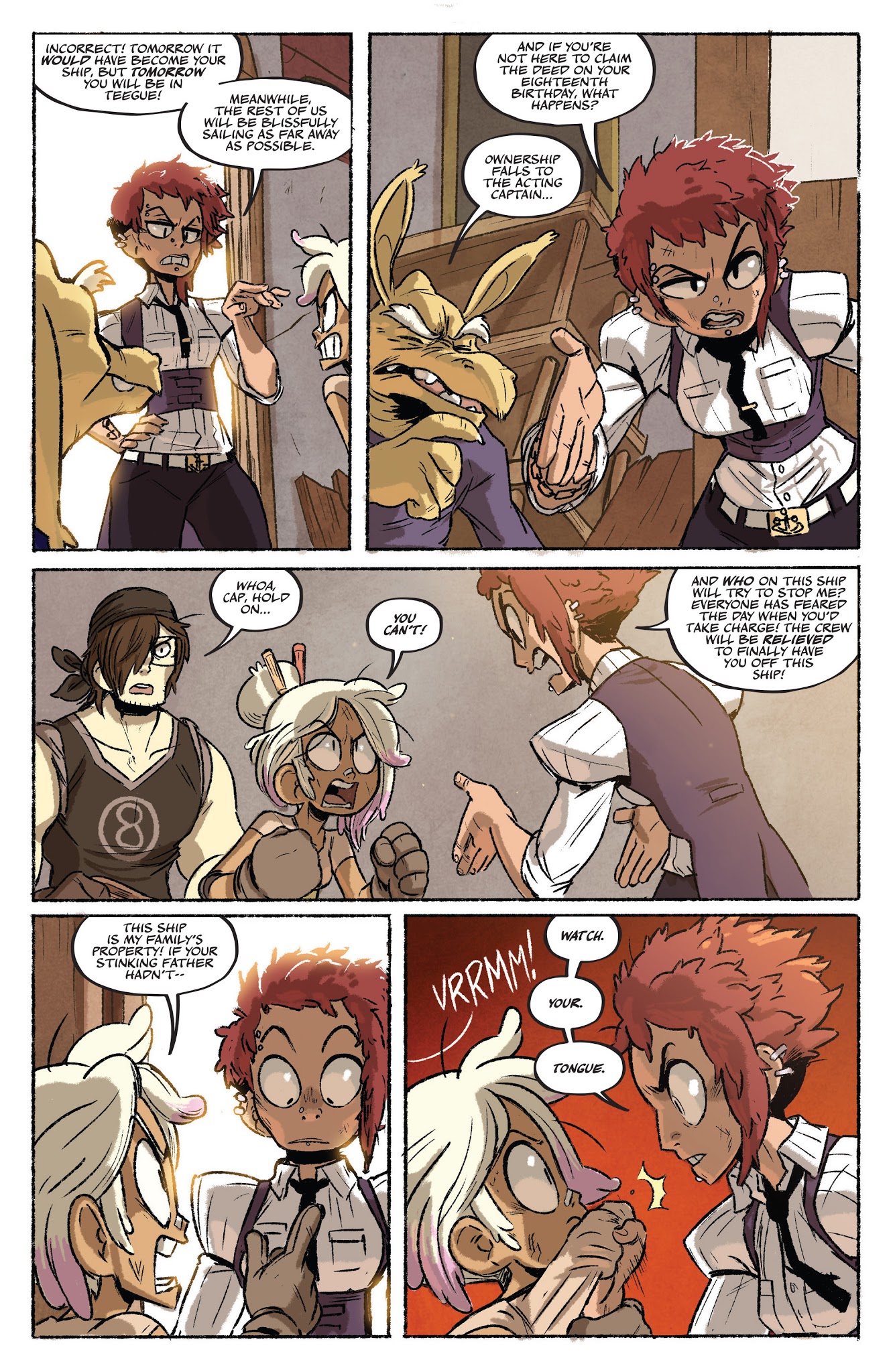Read online Tyson Hesse's Diesel comic -  Issue #2 - 8