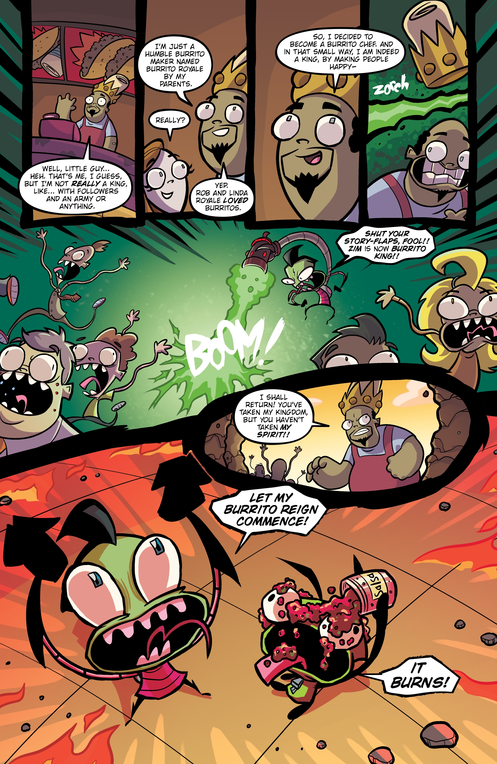 Read online Invader Zim comic -  Issue # _TPB 4 - 60