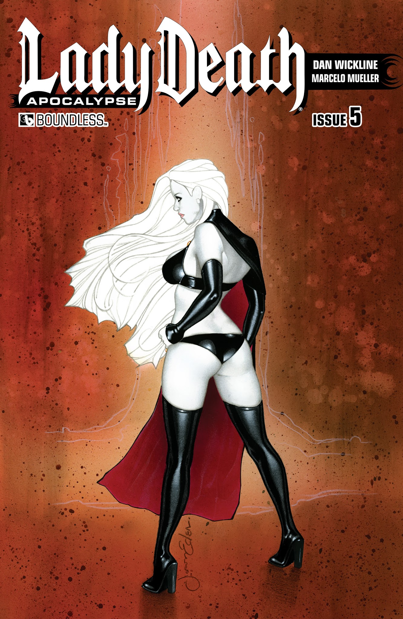 Read online Lady Death: Apocalypse comic -  Issue #5 - 1