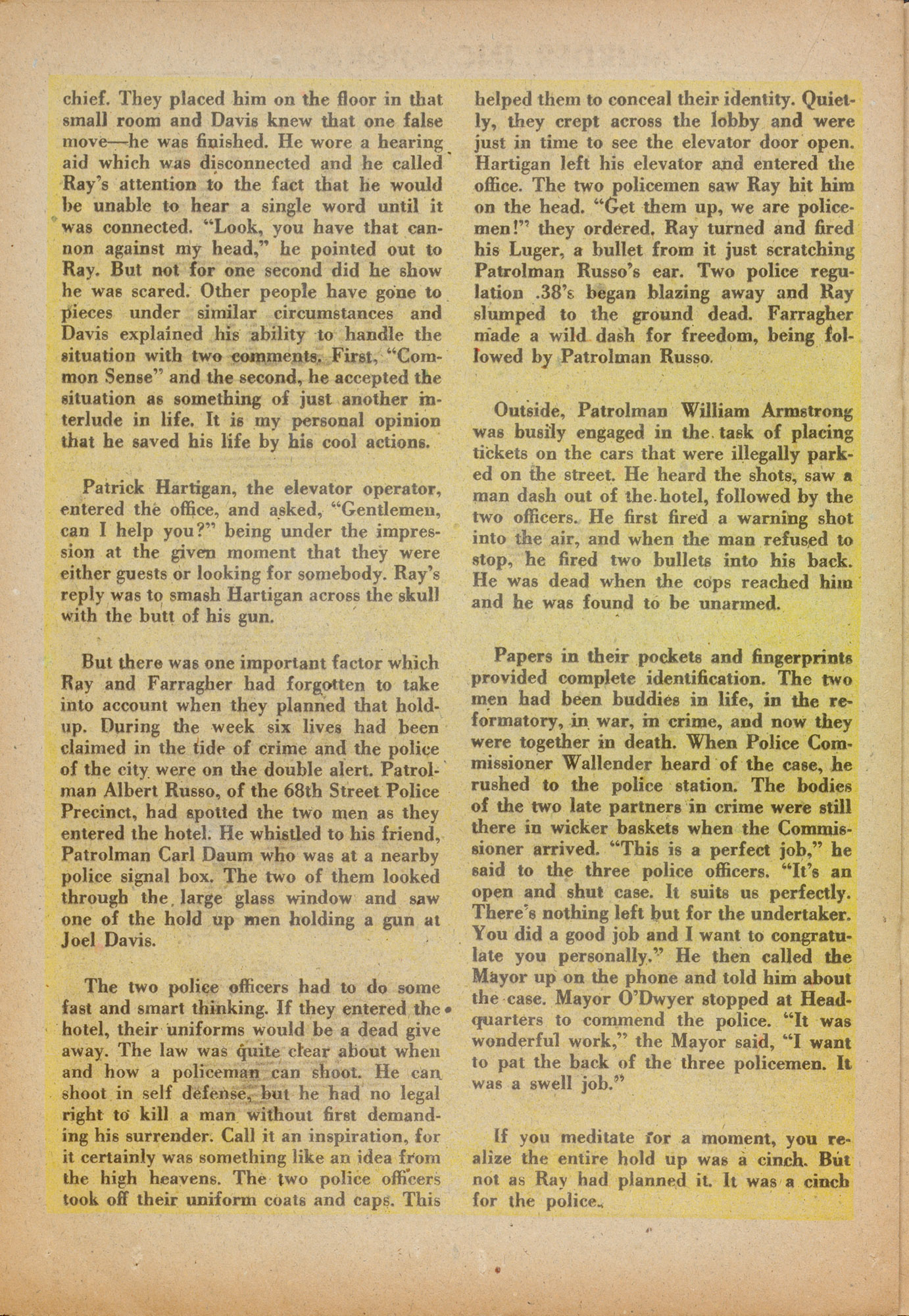 Read online Murder Incorporated (1948) comic -  Issue #9 - 20