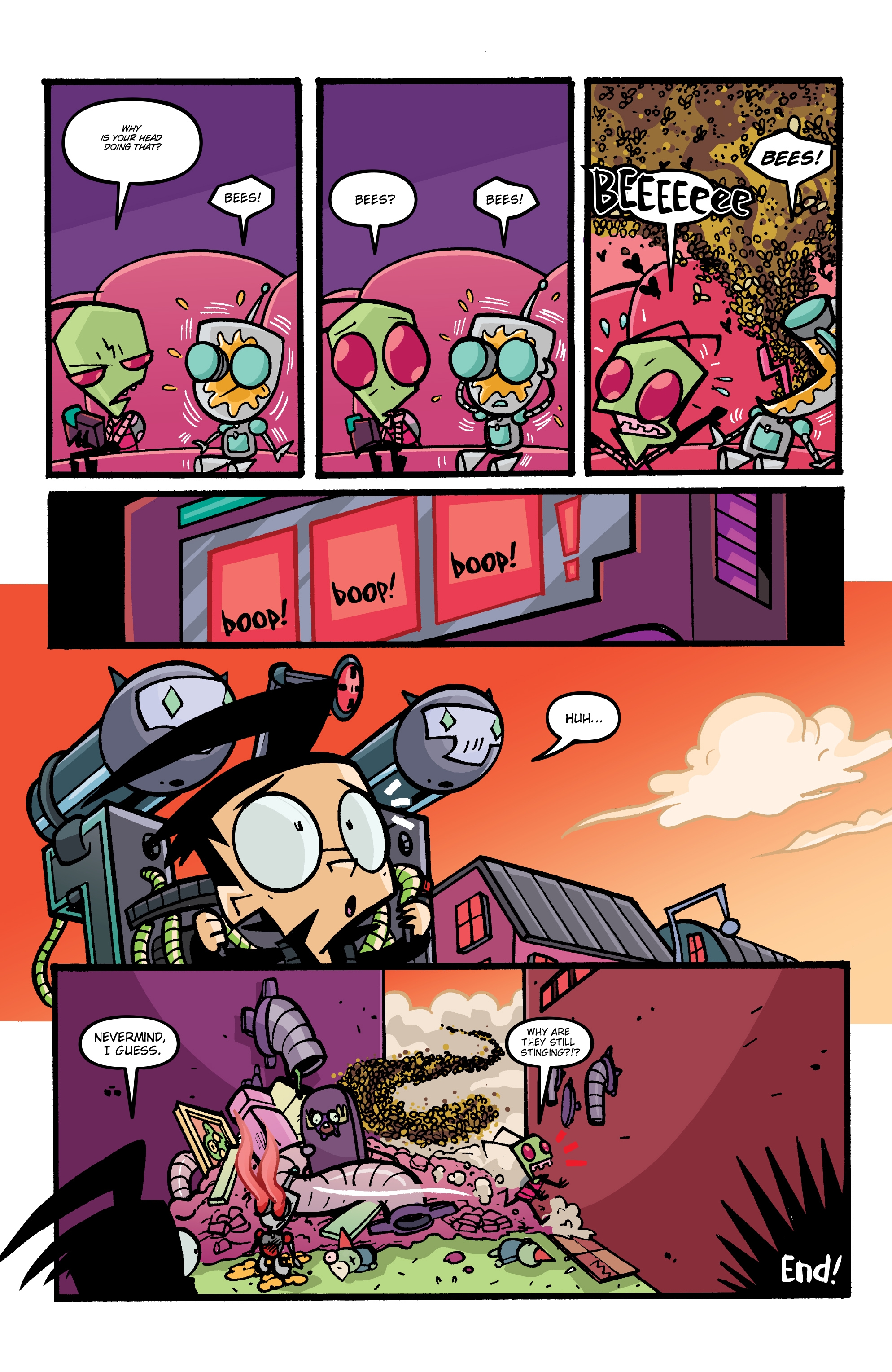 Read online Invader Zim comic -  Issue # _TPB 4 - 127