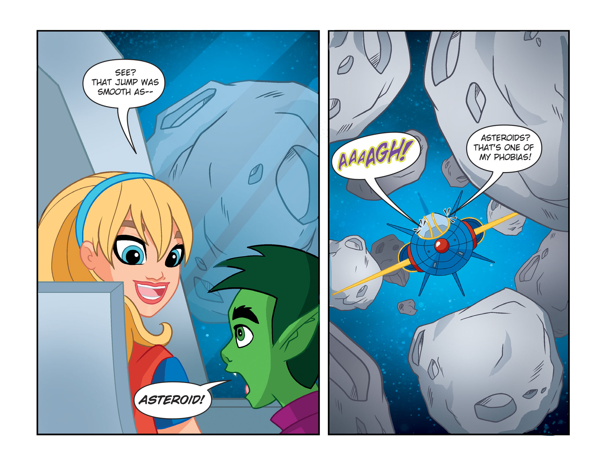 Read online DC Super Hero Girls: Spaced Out comic -  Issue #4 - 7