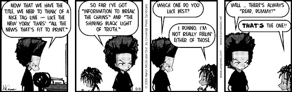 Read online The Boondocks Collection comic -  Issue # Year 2000 - 252