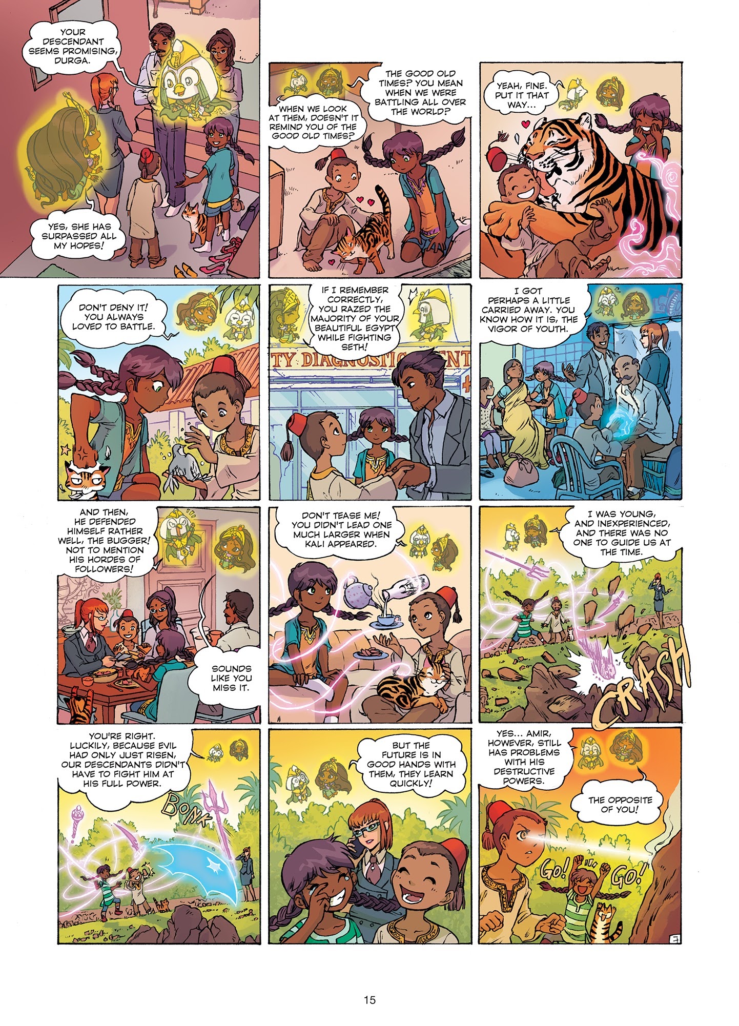 Read online The Mythics comic -  Issue # TPB 3 (Part 1) - 17