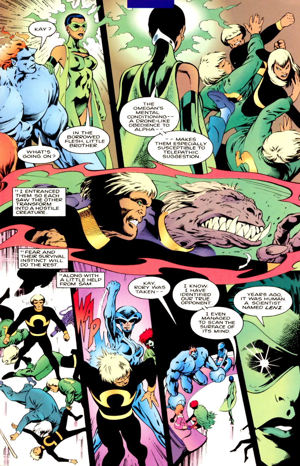 Read online ClanDestine (1994) comic -  Issue #4 - 7