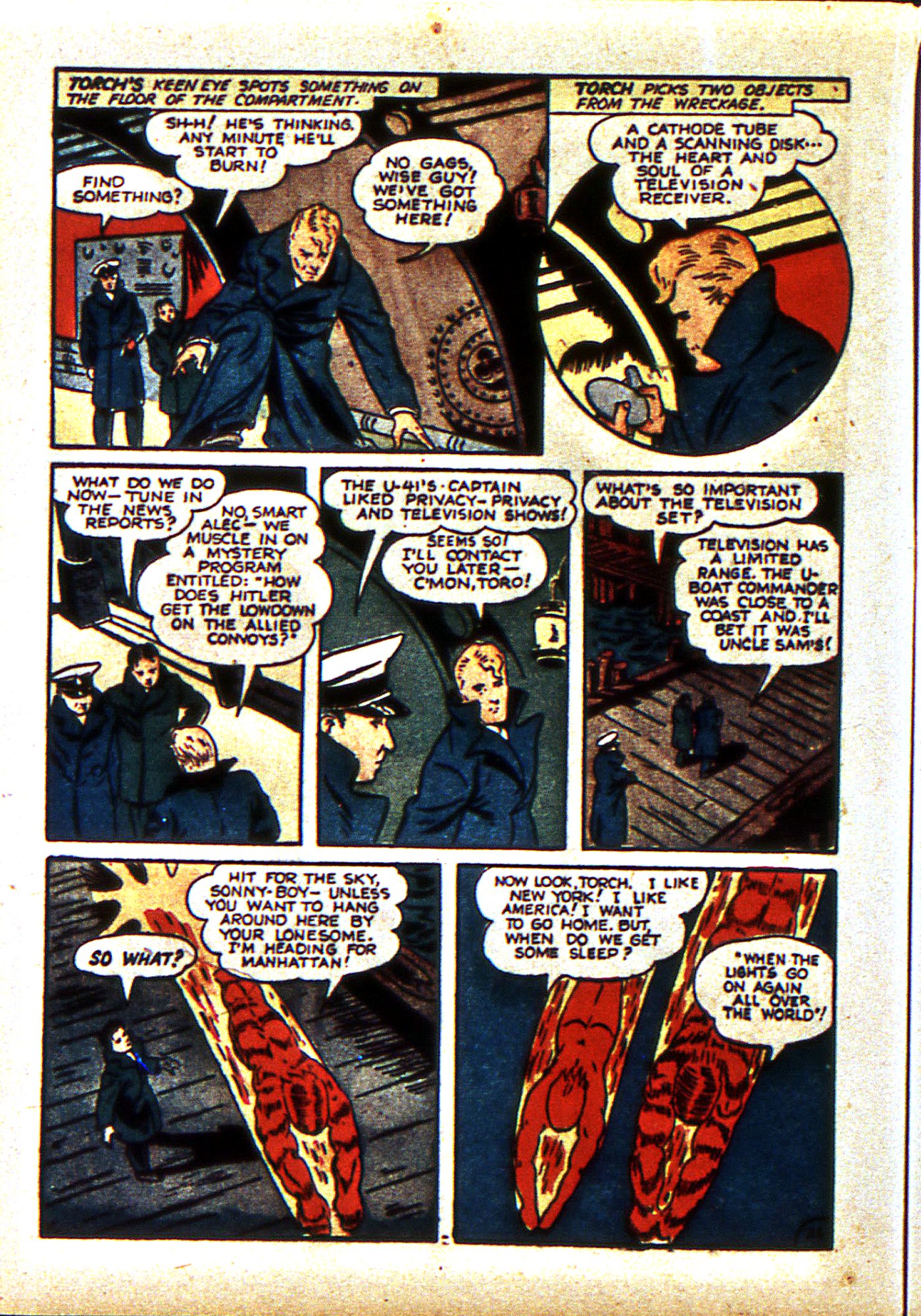 Read online The Human Torch (1940) comic -  Issue #10 - 29