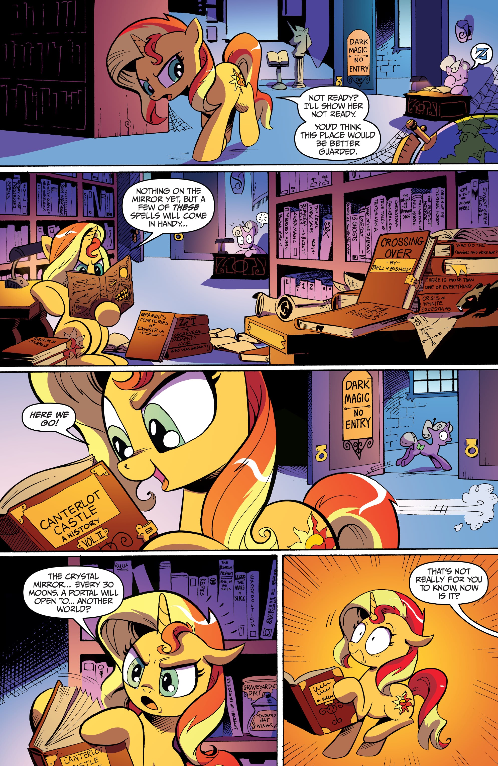 Read online My Little Pony Equestria Girls: Canterlot High: March Radness comic -  Issue # Full - 38