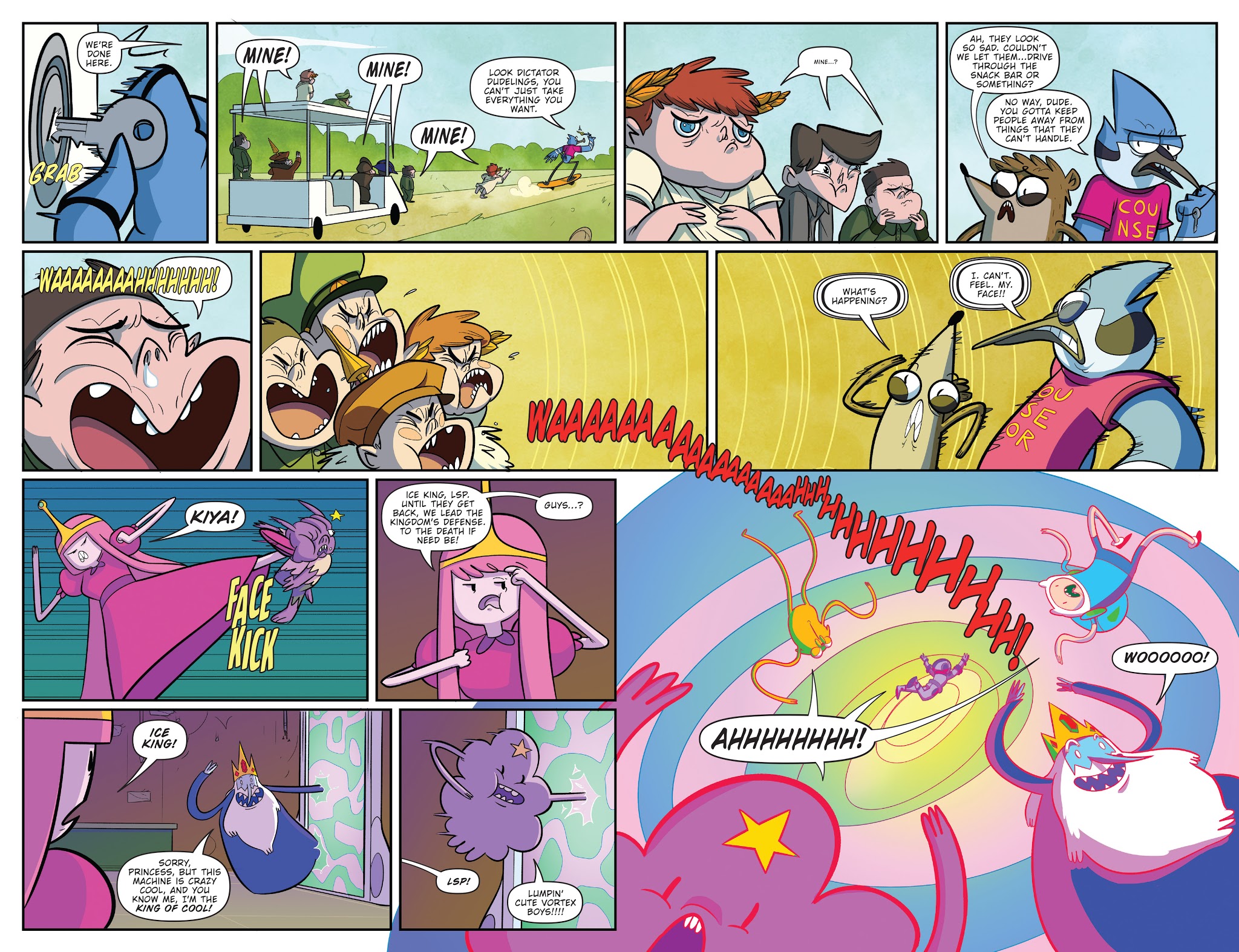 Read online Adventure Time/Regular Show comic -  Issue #1 - 13