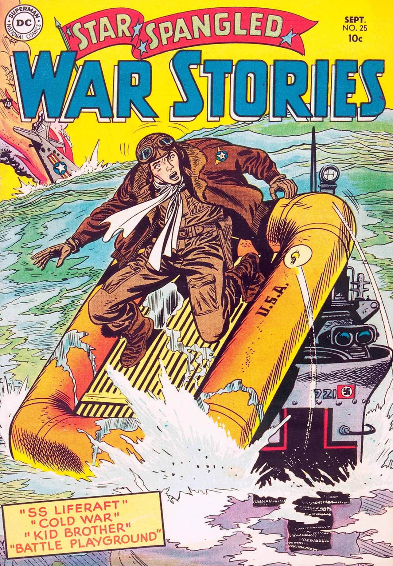 Read online Star Spangled War Stories (1952) comic -  Issue #25 - 1