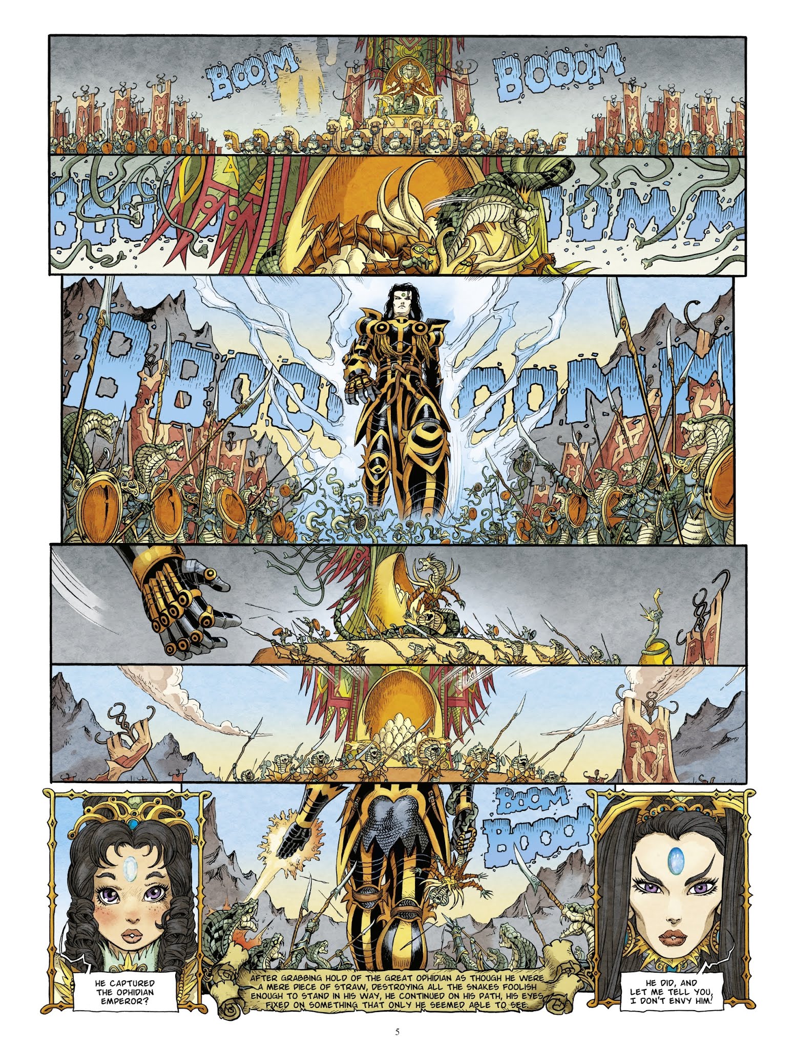 Read online The Black Moon Chronicles comic -  Issue #18 - 5