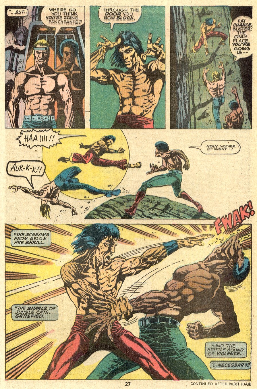 Read online Master of Kung Fu (1974) comic -  Issue #29 - 17