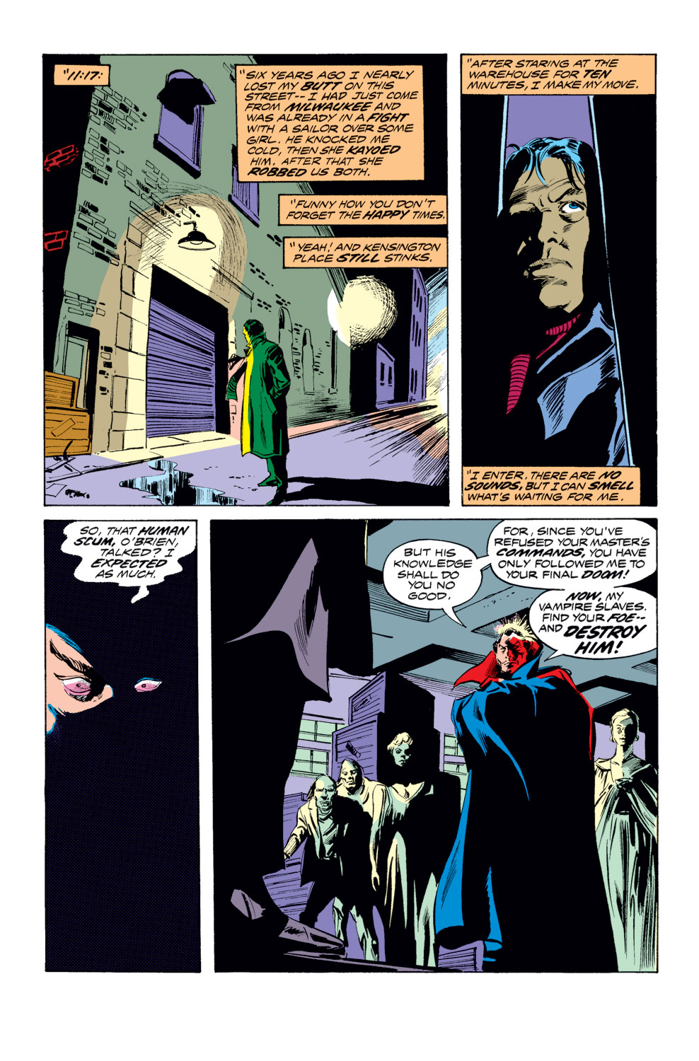 Read online Tomb of Dracula (1972) comic -  Issue #25 - 14