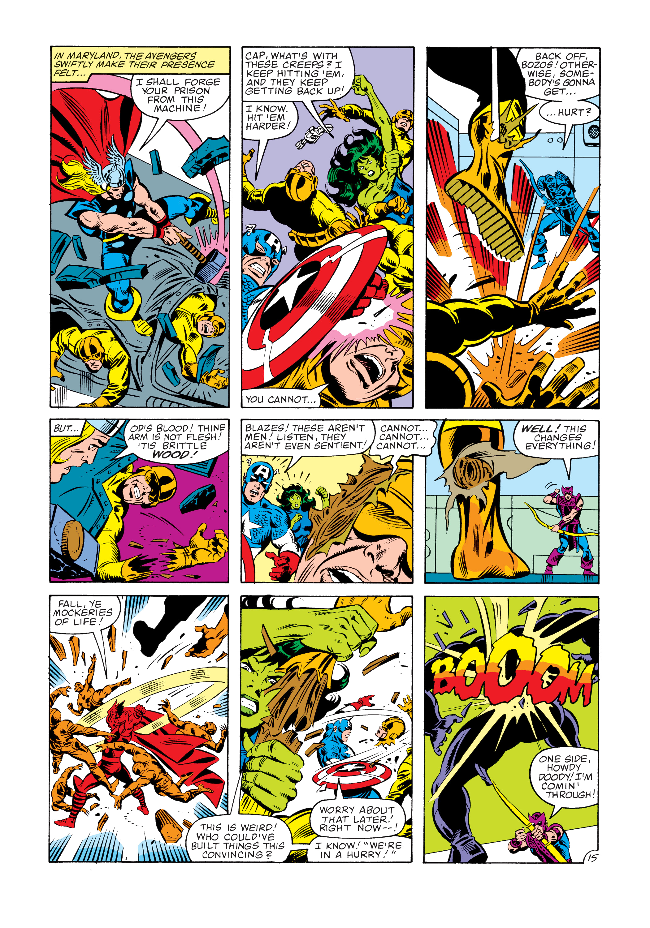 Read online Marvel Masterworks: The Avengers comic -  Issue # TPB 22 (Part 2) - 54