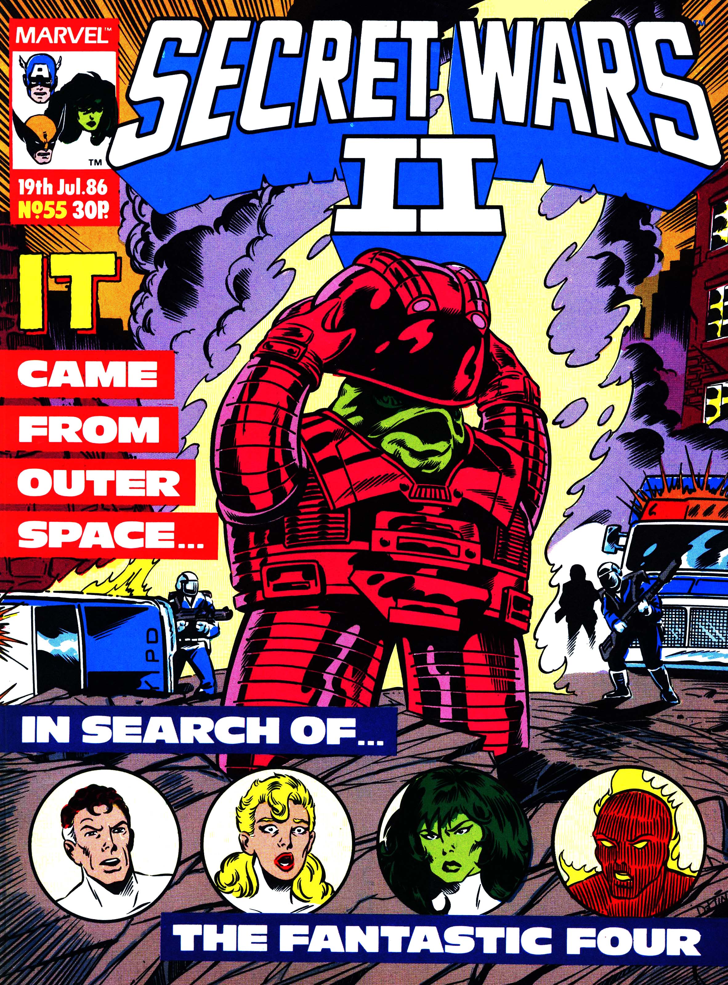 Read online Secret Wars (1985) comic -  Issue #55 - 1
