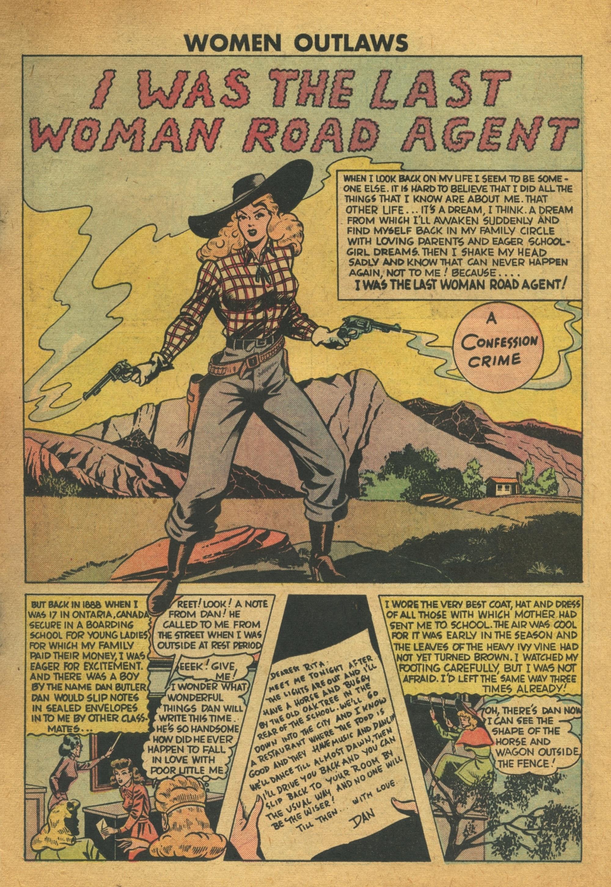 Read online Women Outlaws comic -  Issue #6 - 11