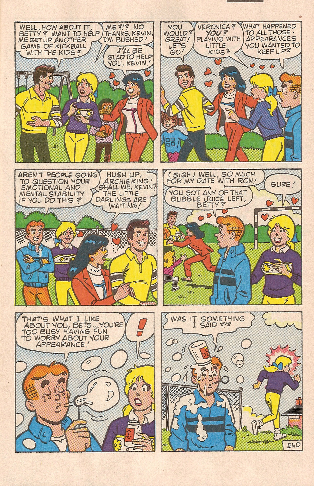Read online Betty and Veronica (1987) comic -  Issue #21 - 33