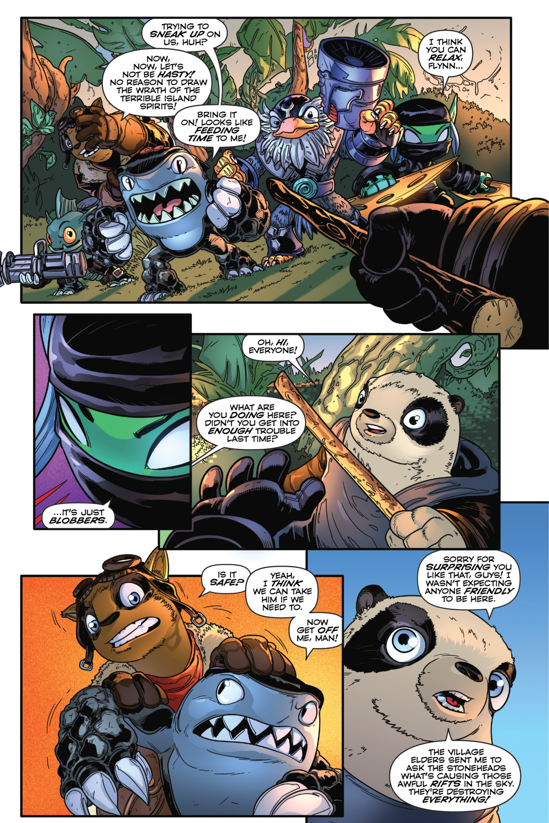 Read online Skylanders: Rift Into Overdrive comic -  Issue # Full - 30