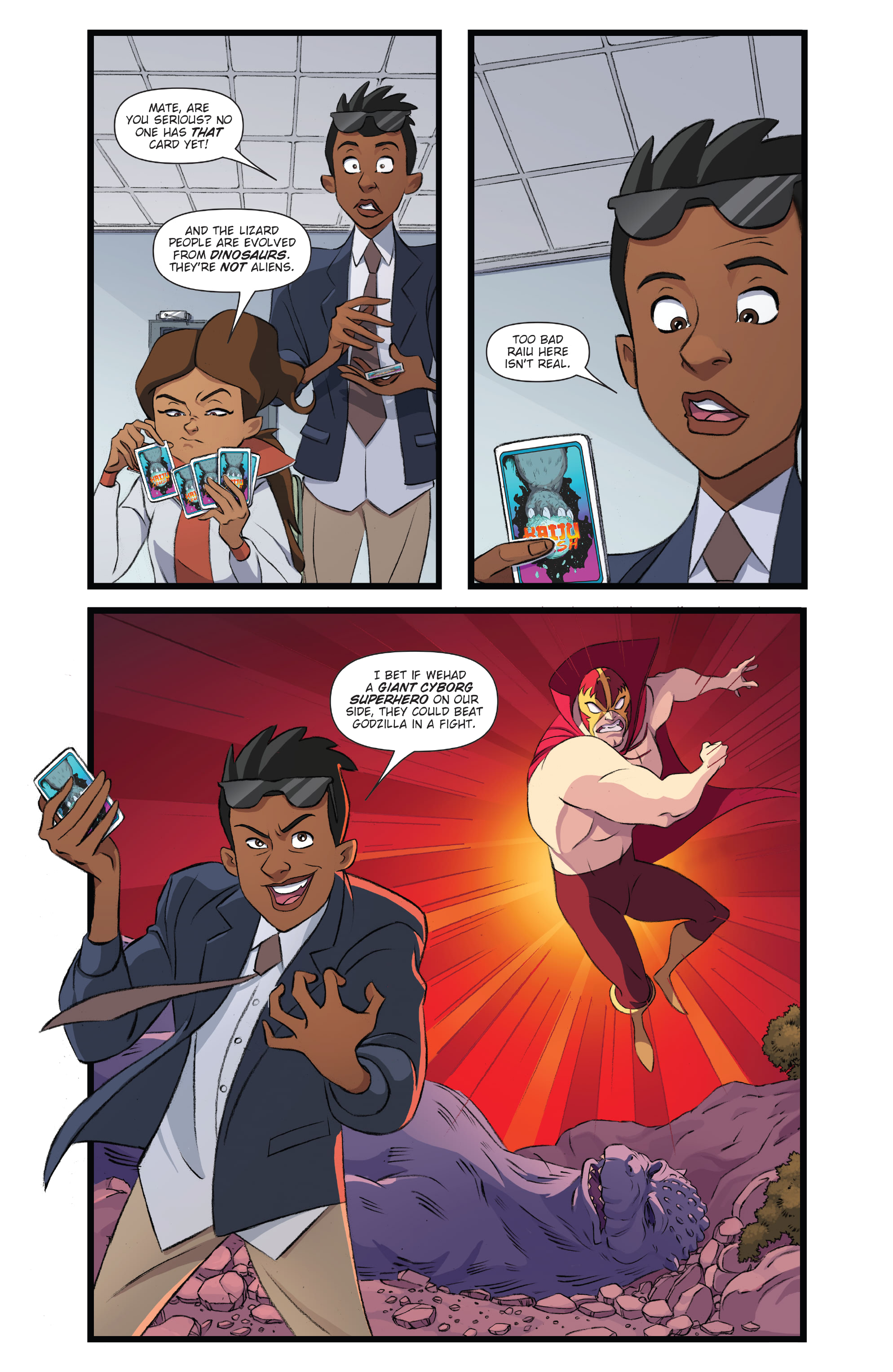 Read online Godzilla: Monsters & Protectors comic -  Issue #1 - 22