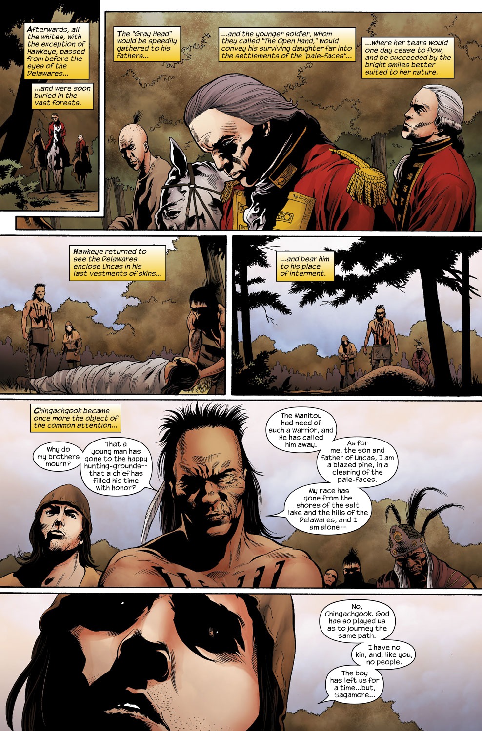 Read online The Last of the Mohicans comic -  Issue #6 - 23