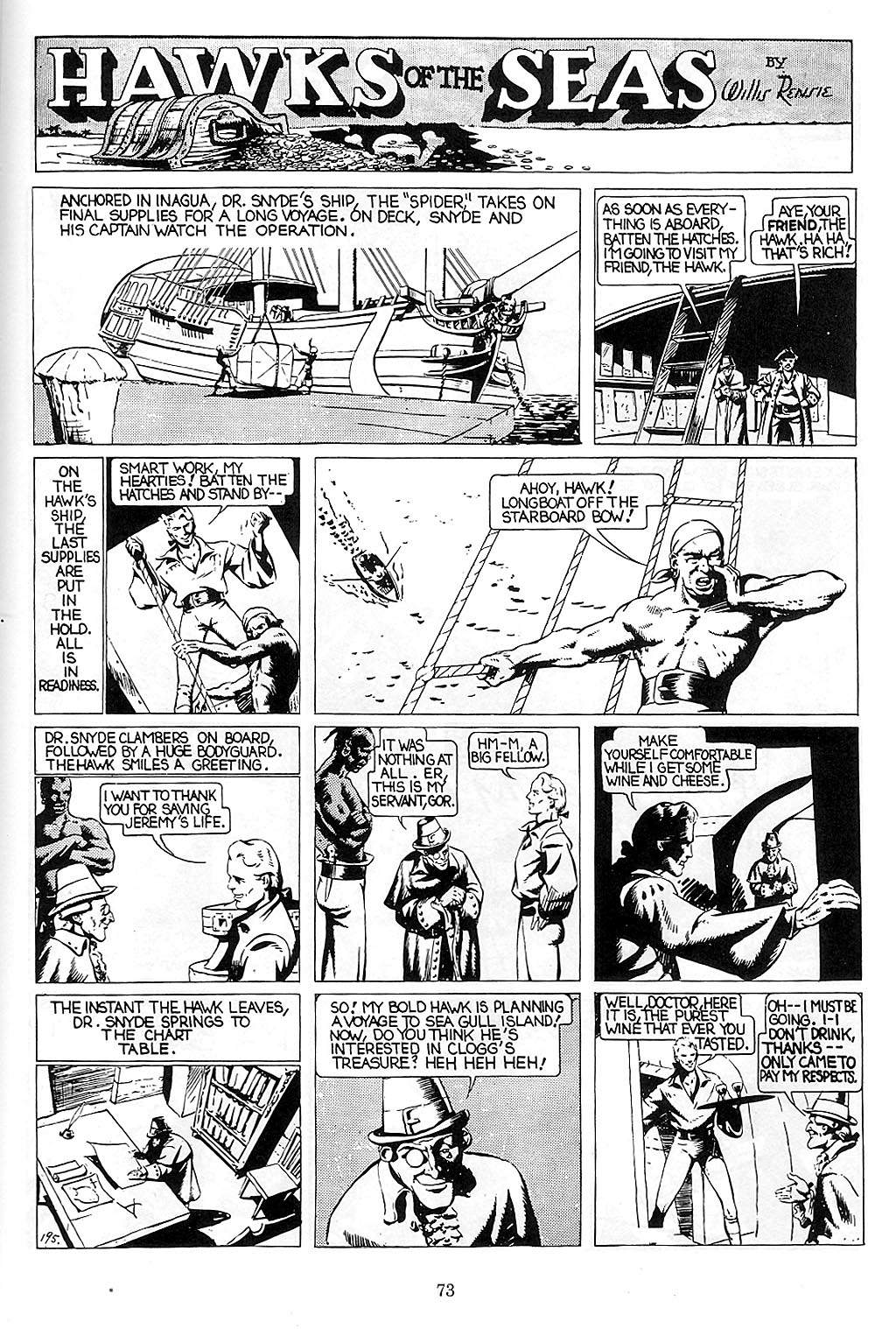 Read online Will Eisner's Hawks of the Seas comic -  Issue # TPB - 74