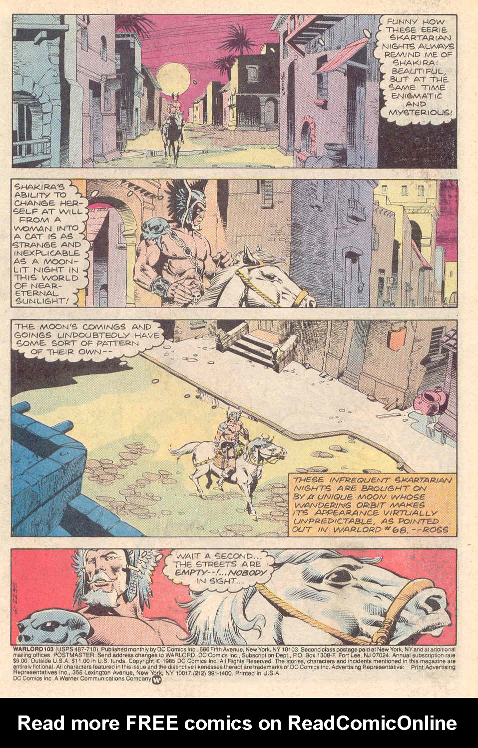 Read online Warlord (1976) comic -  Issue #103 - 2
