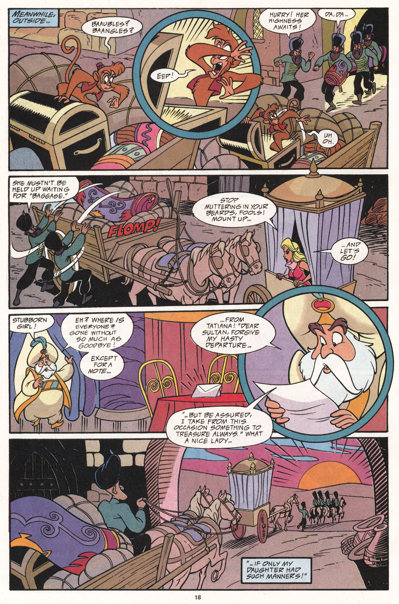 Read online Disney's Aladdin comic -  Issue #5 - 20