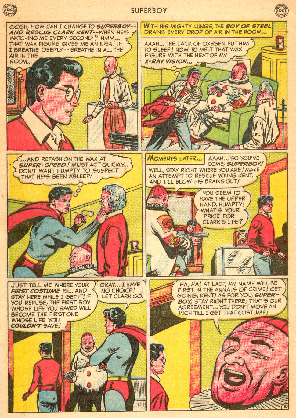 Read online Superboy (1949) comic -  Issue #11 - 39
