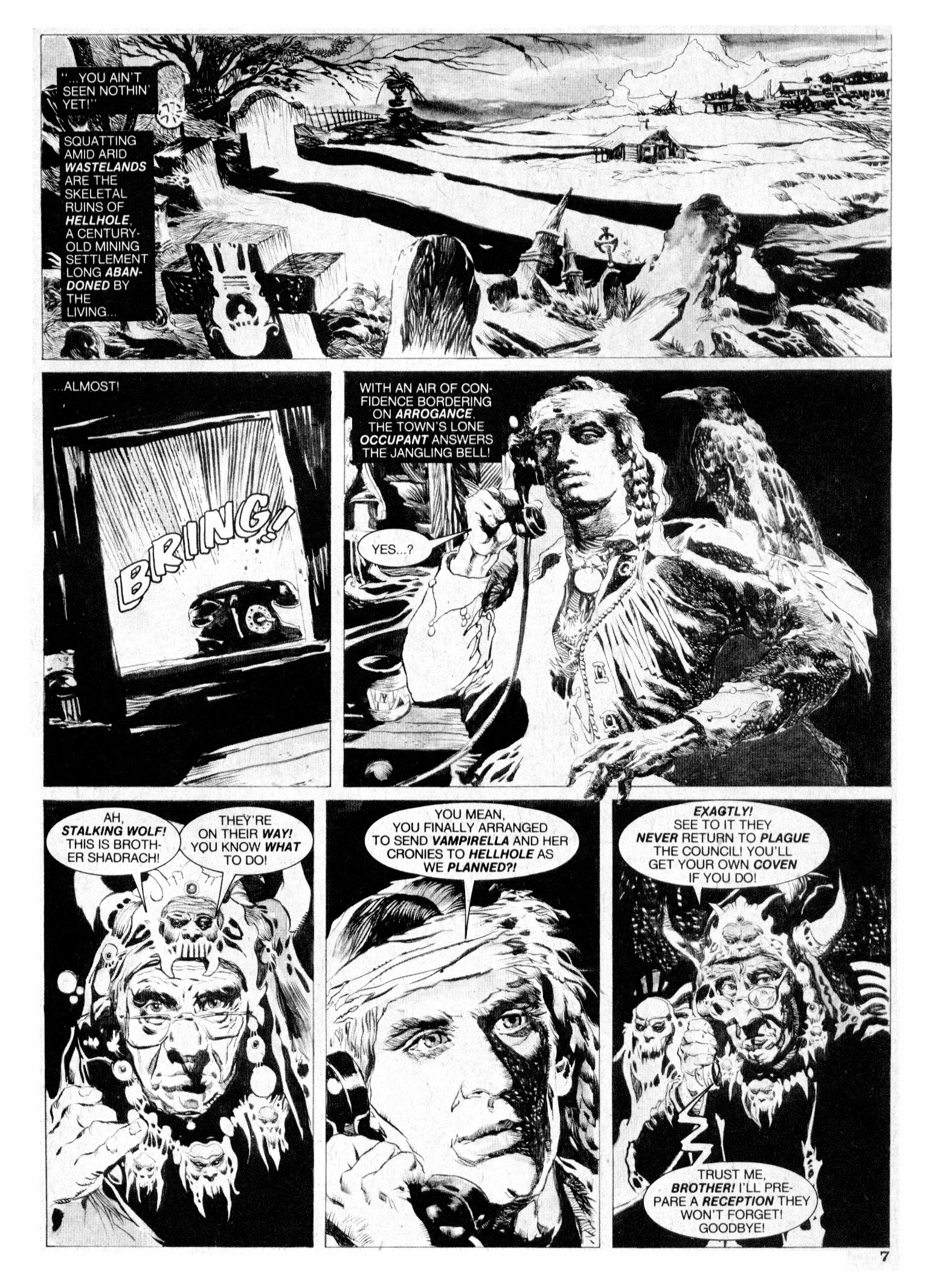 Read online Vampirella (1969) comic -  Issue #97 - 7