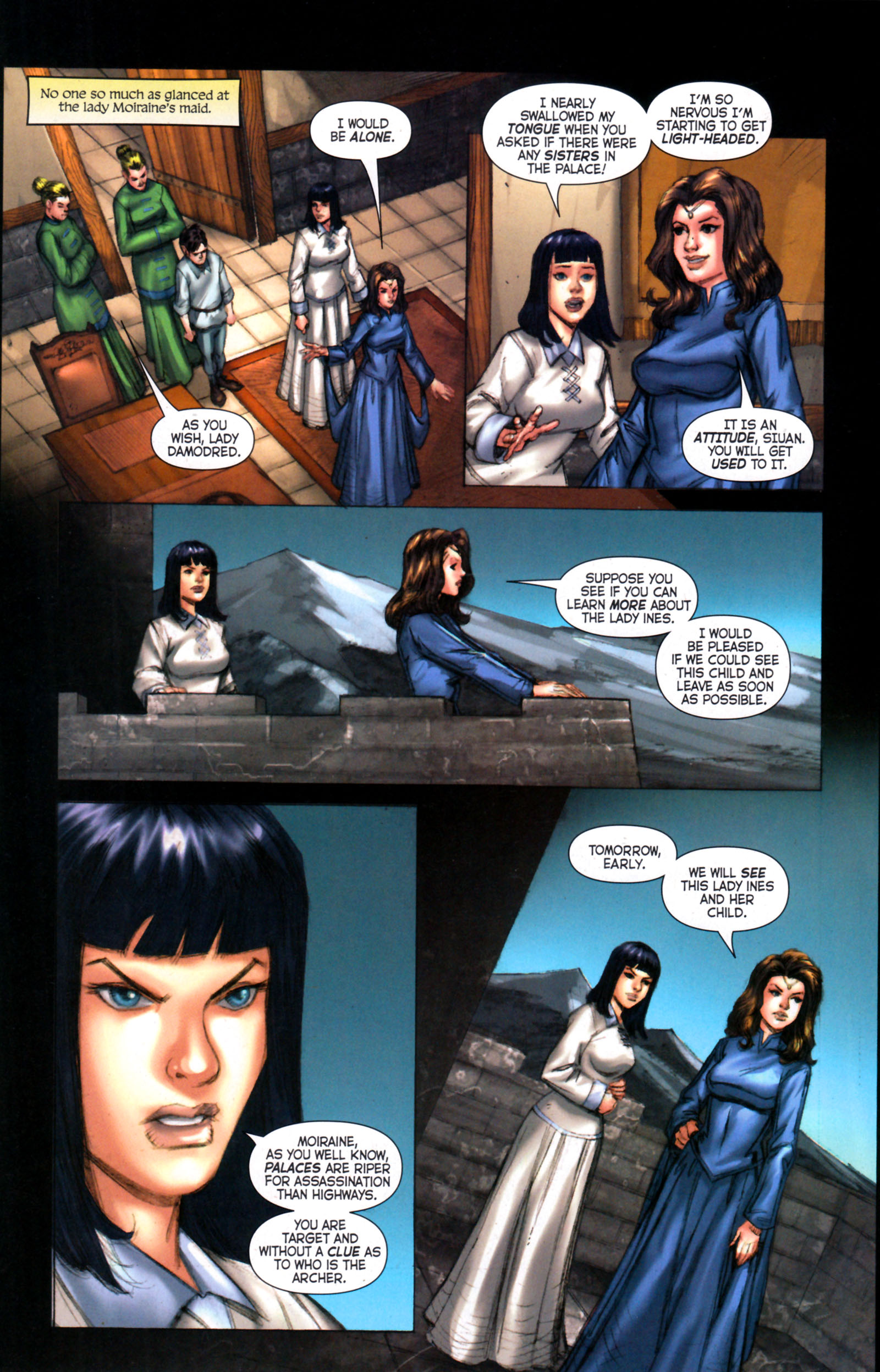 Read online Robert Jordan's The Wheel of Time: New Spring comic -  Issue #8 - 10