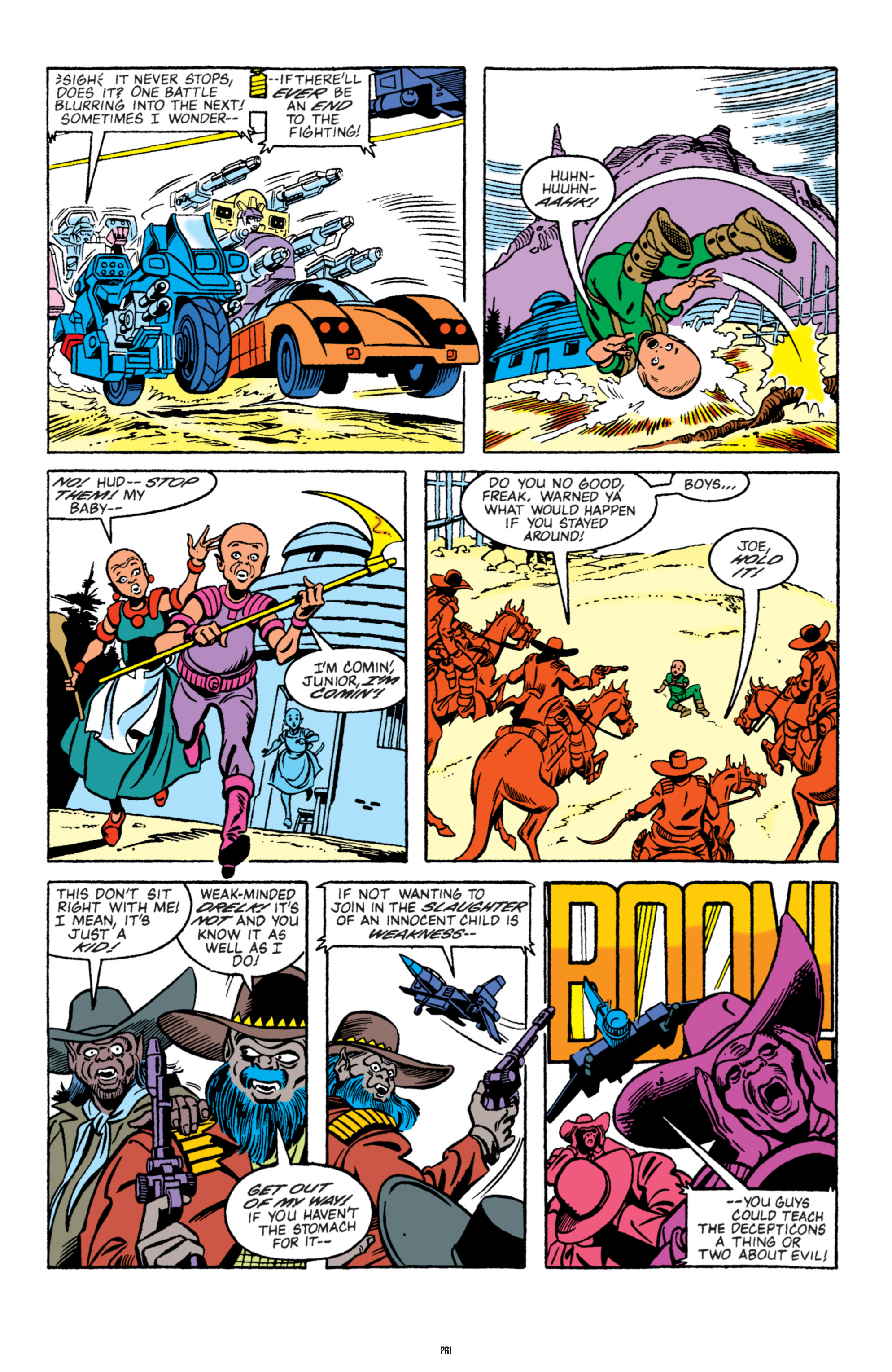 Read online The Transformers Classics comic -  Issue # TPB 5 - 262