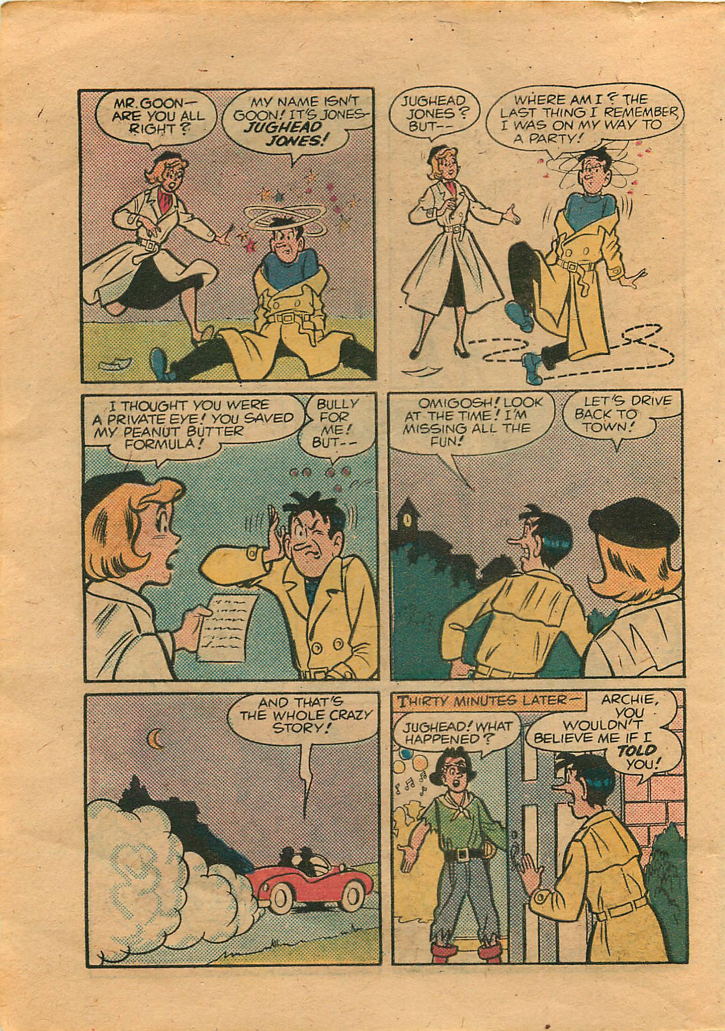 Read online Jughead Jones Comics Digest comic -  Issue #16 - 128