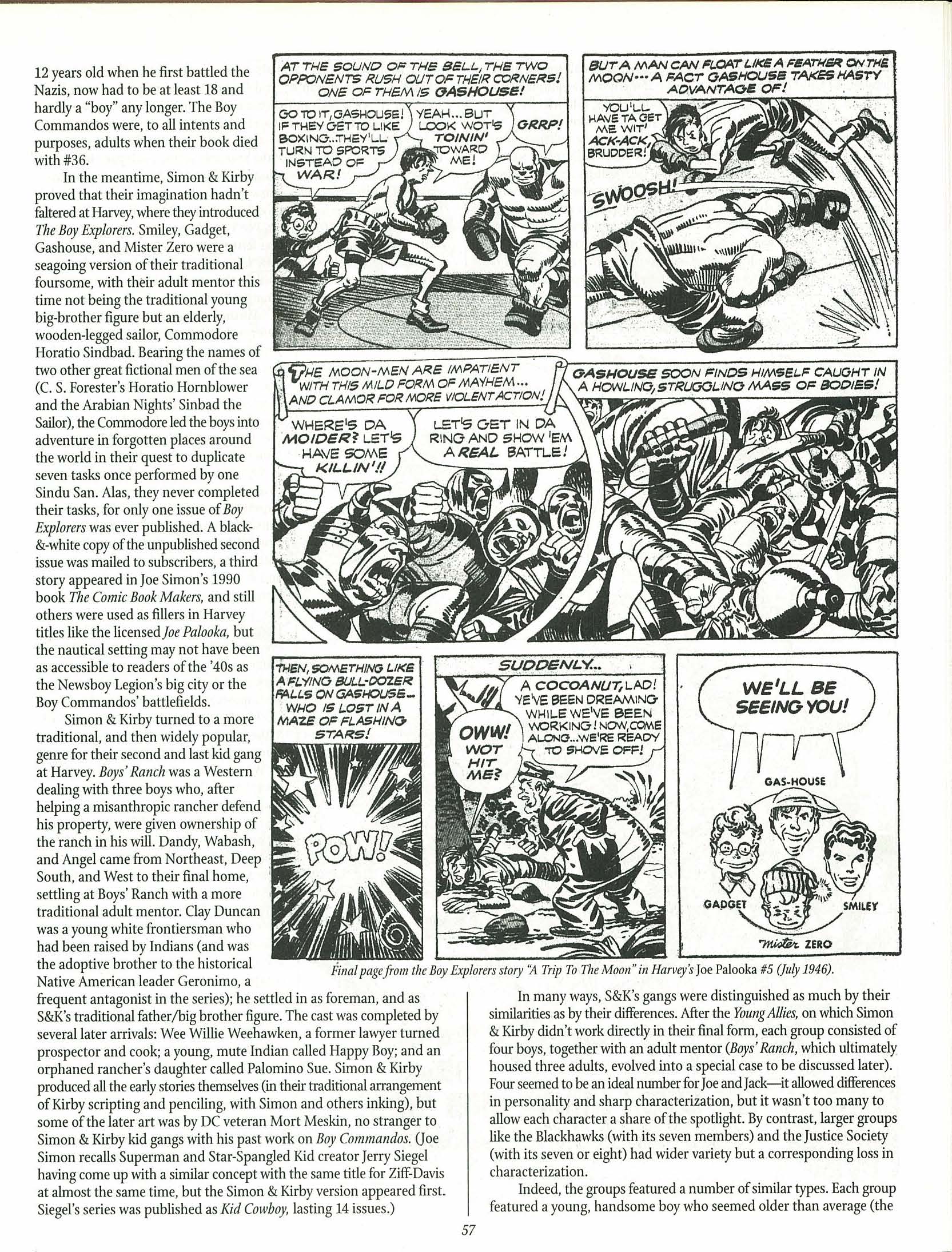 Read online The Jack Kirby Collector comic -  Issue #25 - 56