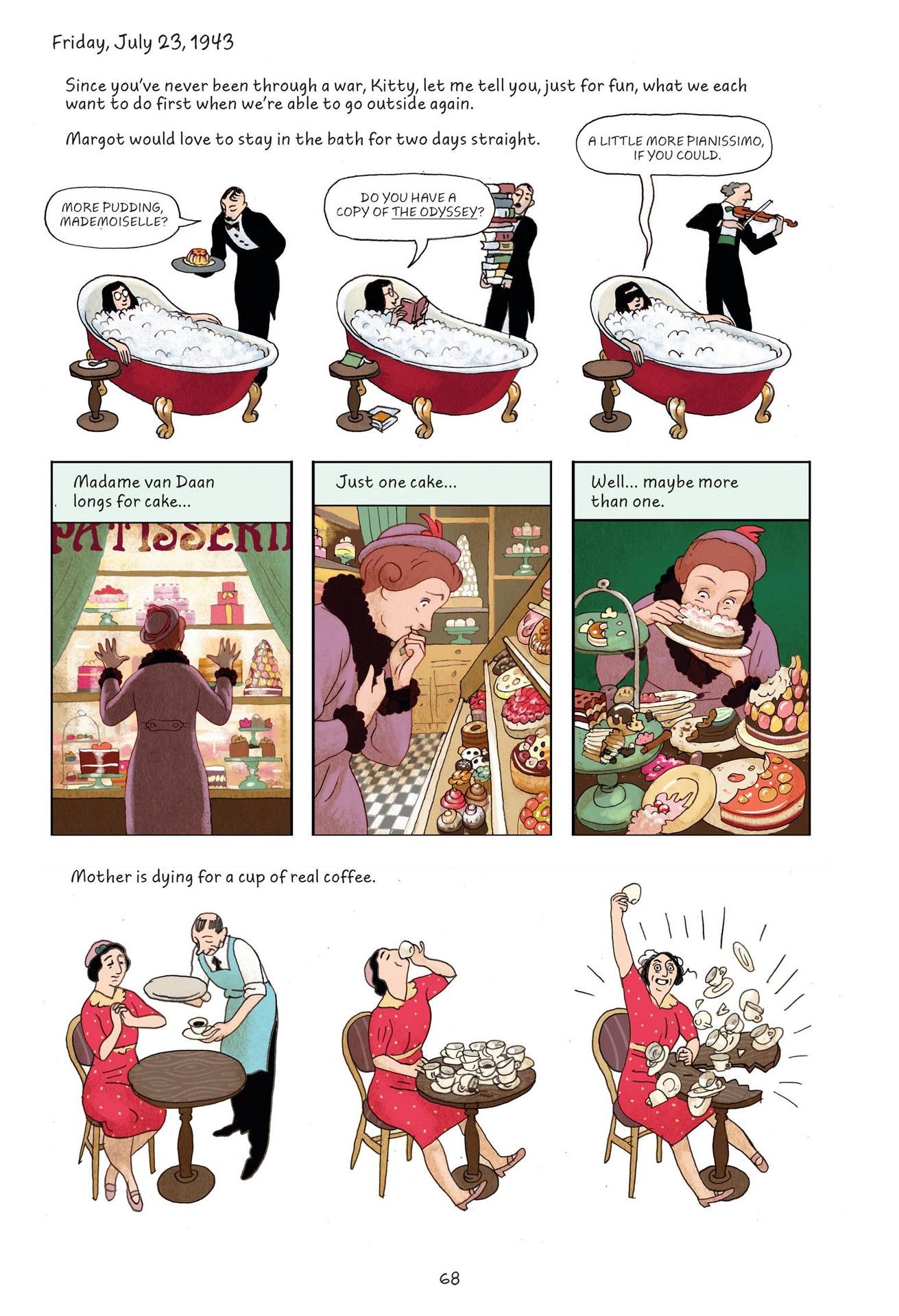 Read online Anne Frank’s Diary: The Graphic Adaptation comic -  Issue # TPB - 70