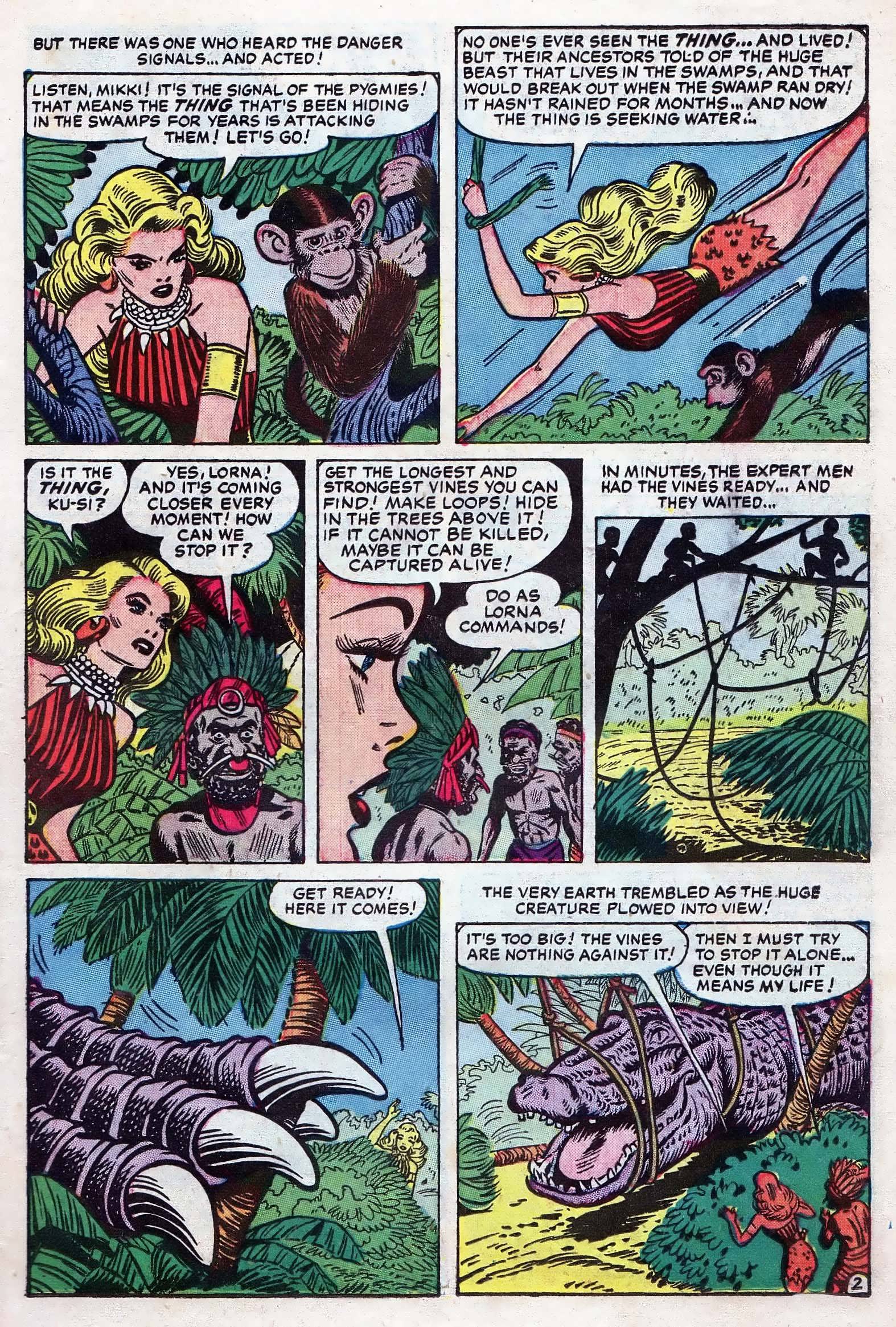 Read online Lorna, The Jungle Girl comic -  Issue #22 - 11