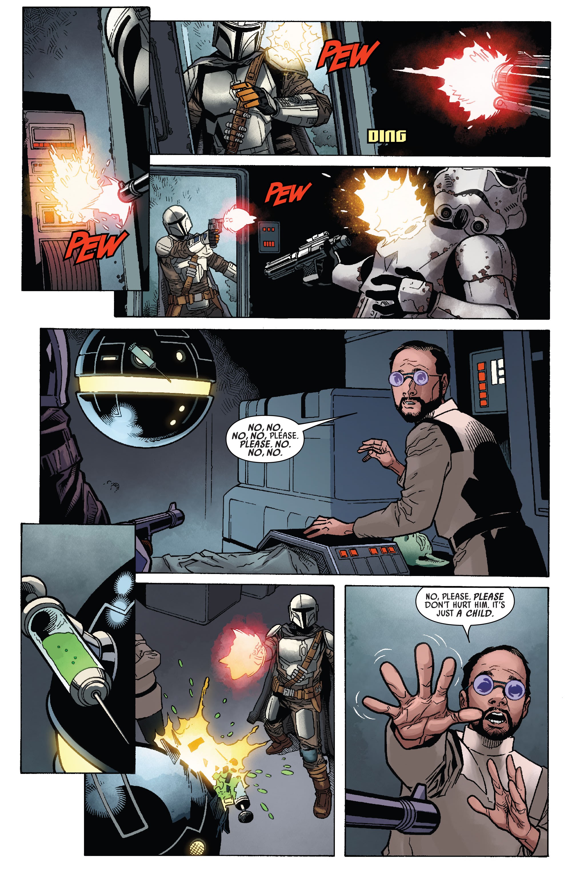 Read online Star Wars: The Mandalorian comic -  Issue #3 - 19