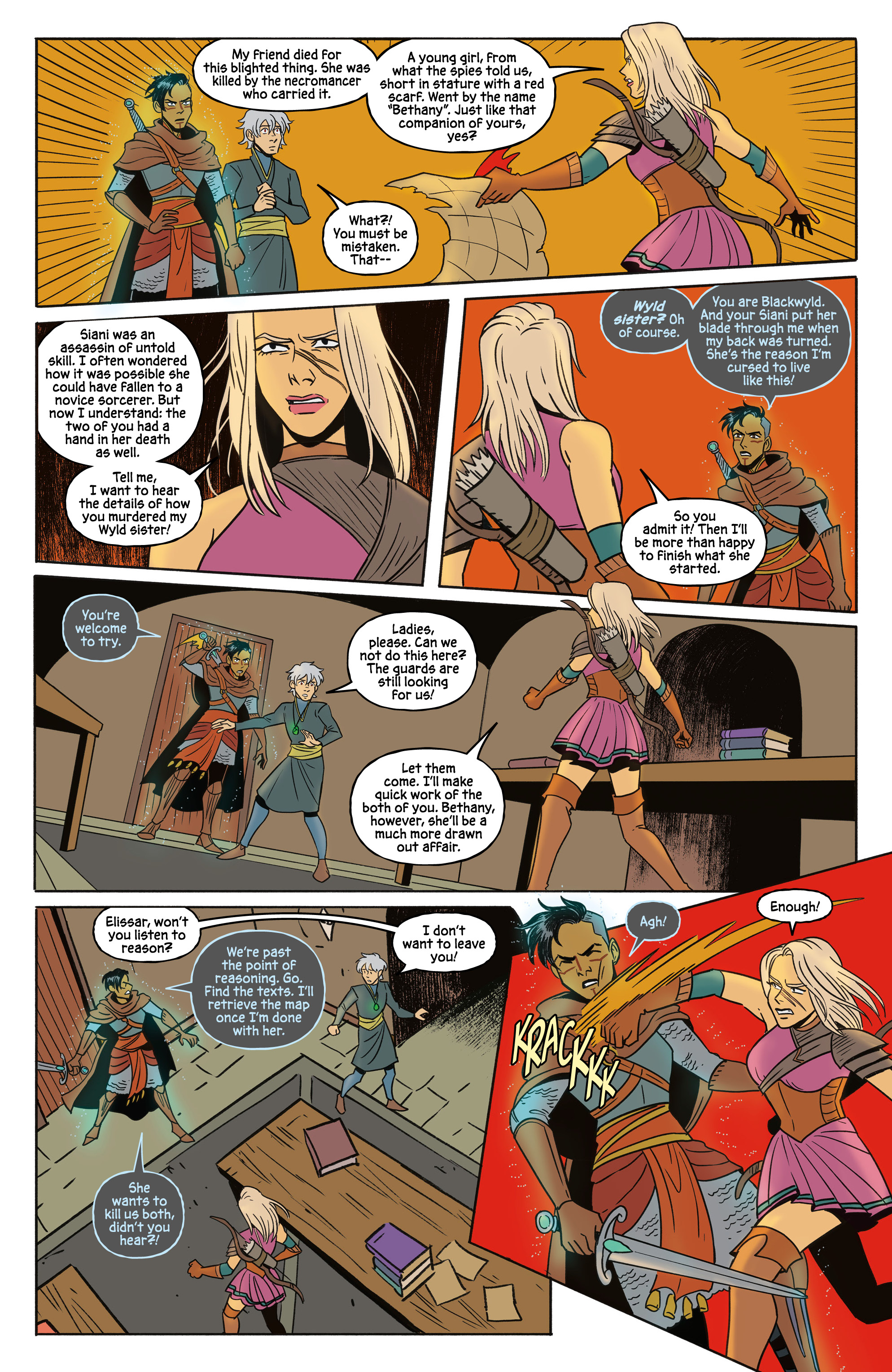 Read online The Necromancer's Map comic -  Issue #4 - 26