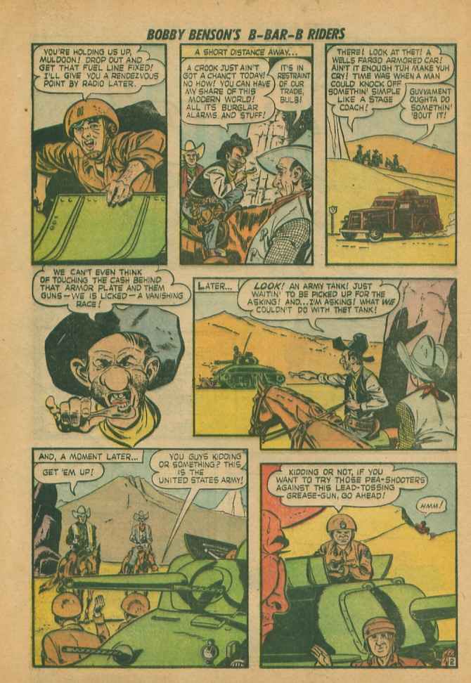 Read online Bobby Benson's B-Bar-B Riders comic -  Issue #12 - 4