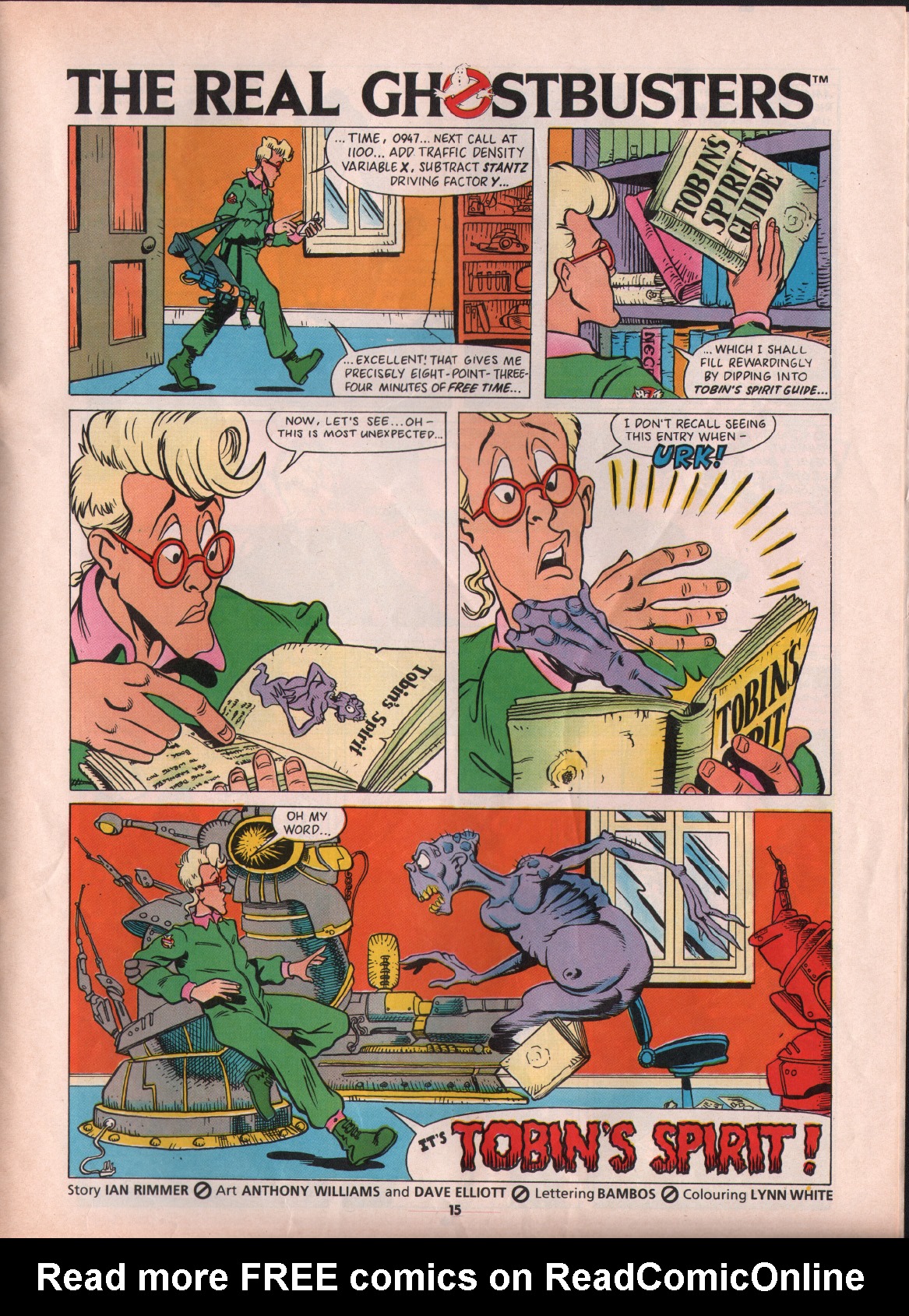 Read online The Real Ghostbusters comic -  Issue #16 - 15
