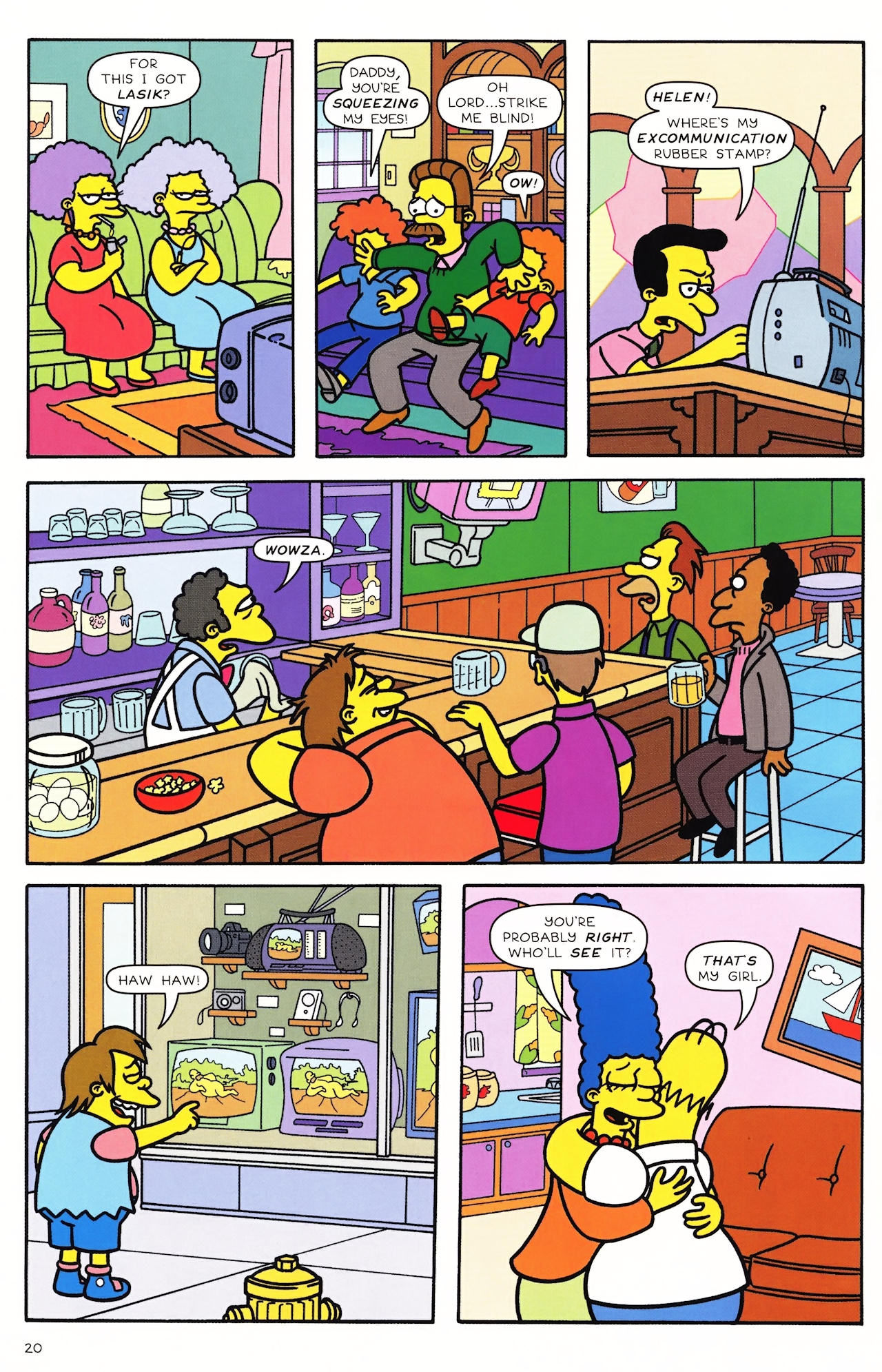 Read online Simpsons Comics comic -  Issue #153 - 17