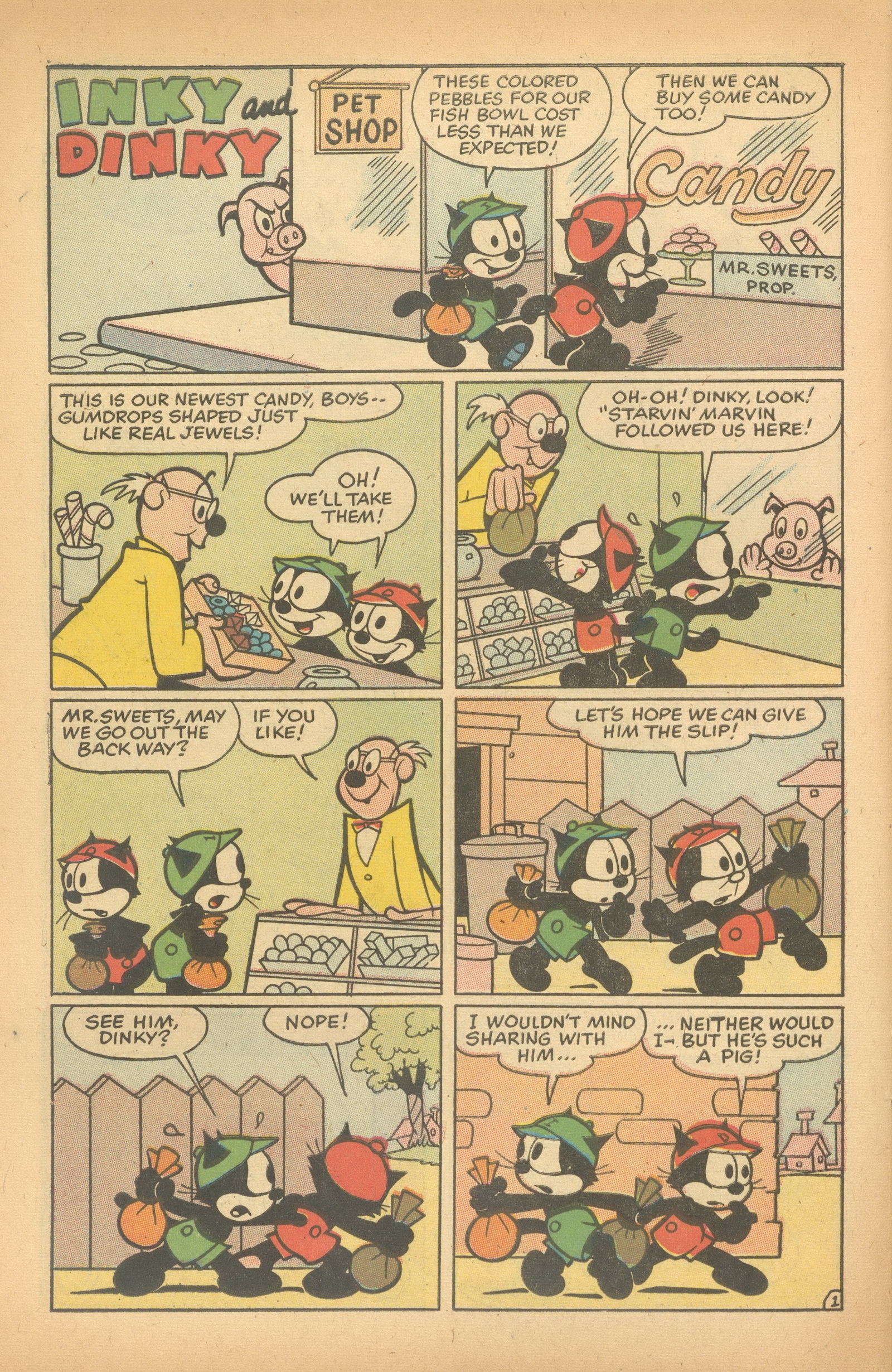 Read online Felix the Cat (1955) comic -  Issue #79 - 30